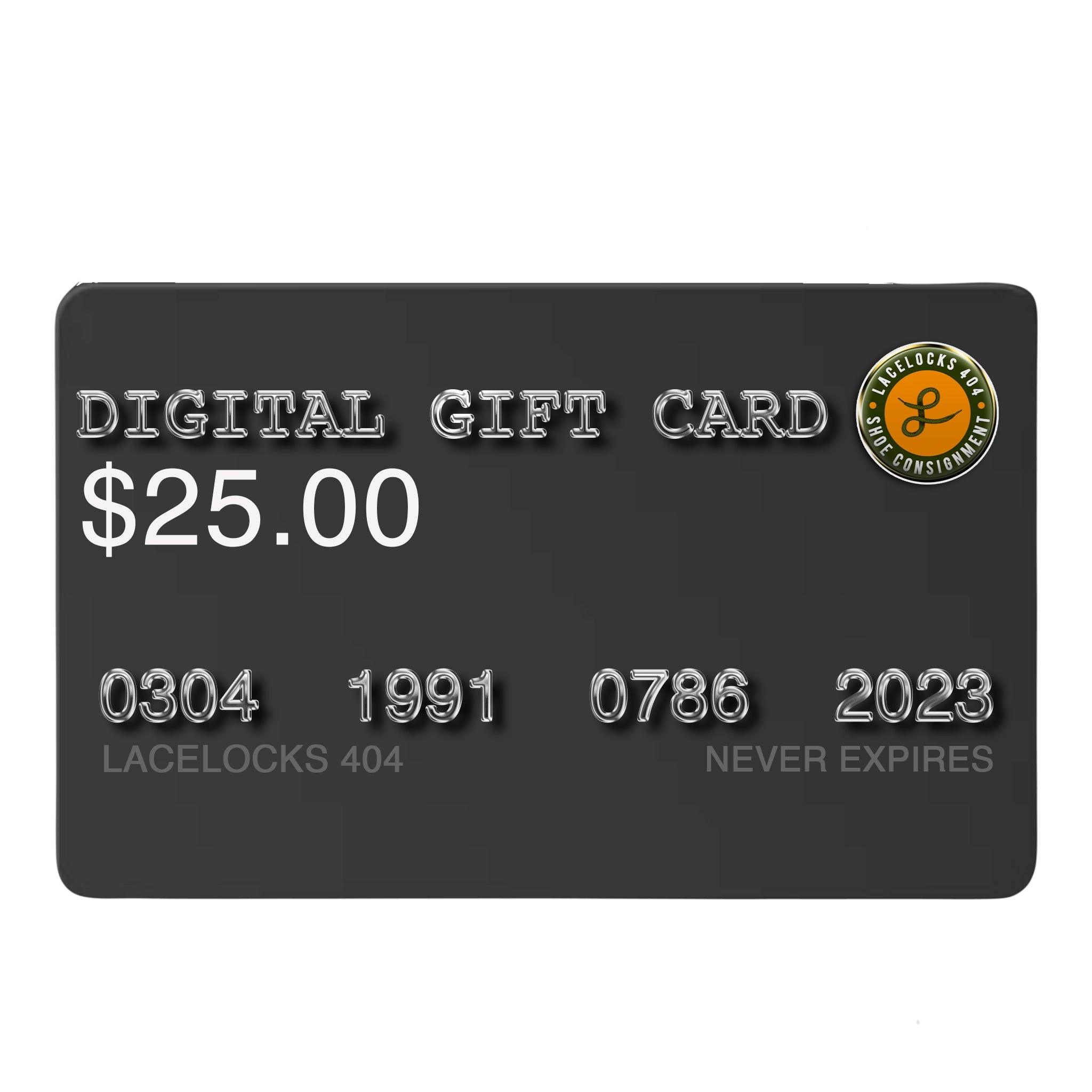 Lacelocks Digital Gift Card - Lacelocks404