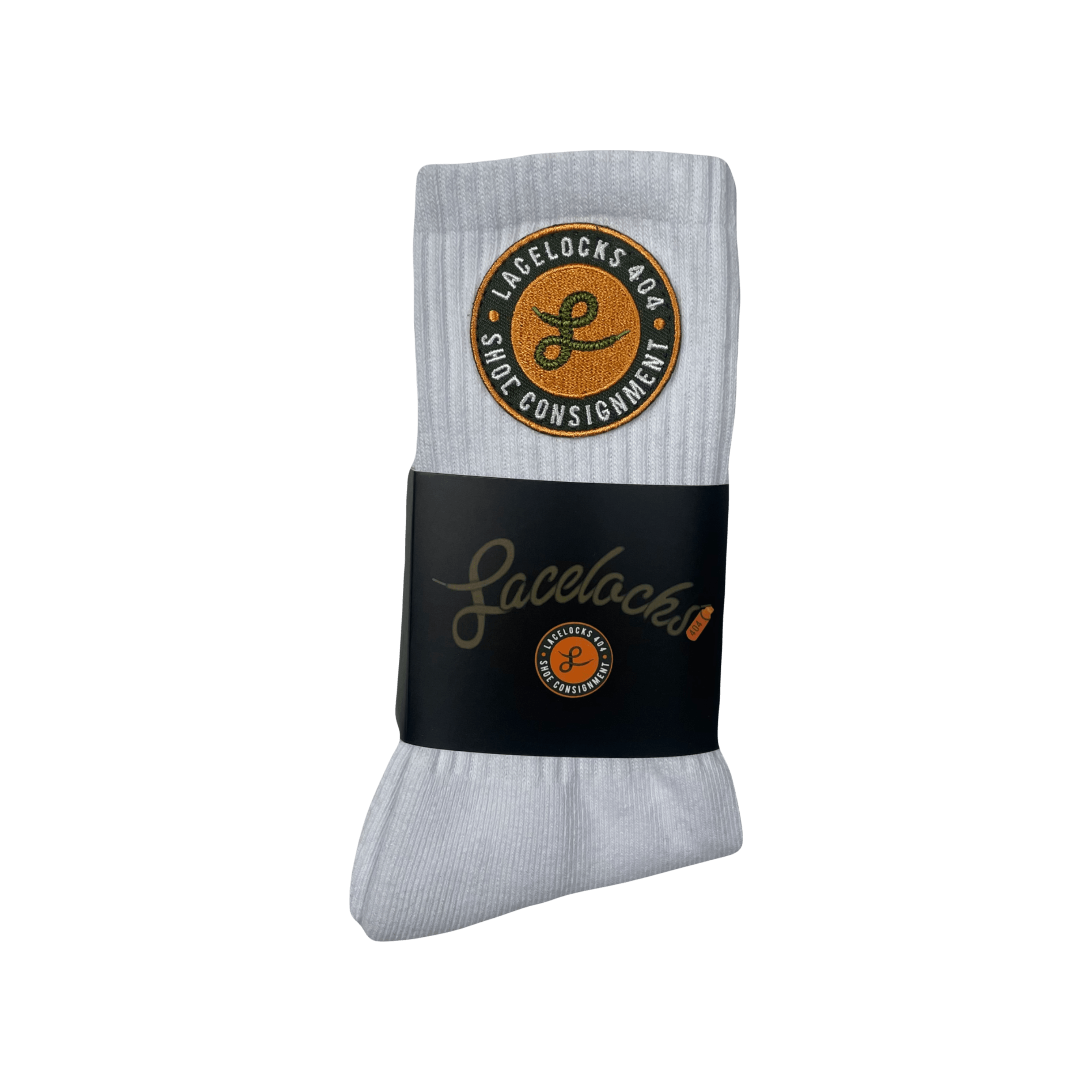 Lacelocks ‘OG Patch’ Socks(white) - Lacelocks404