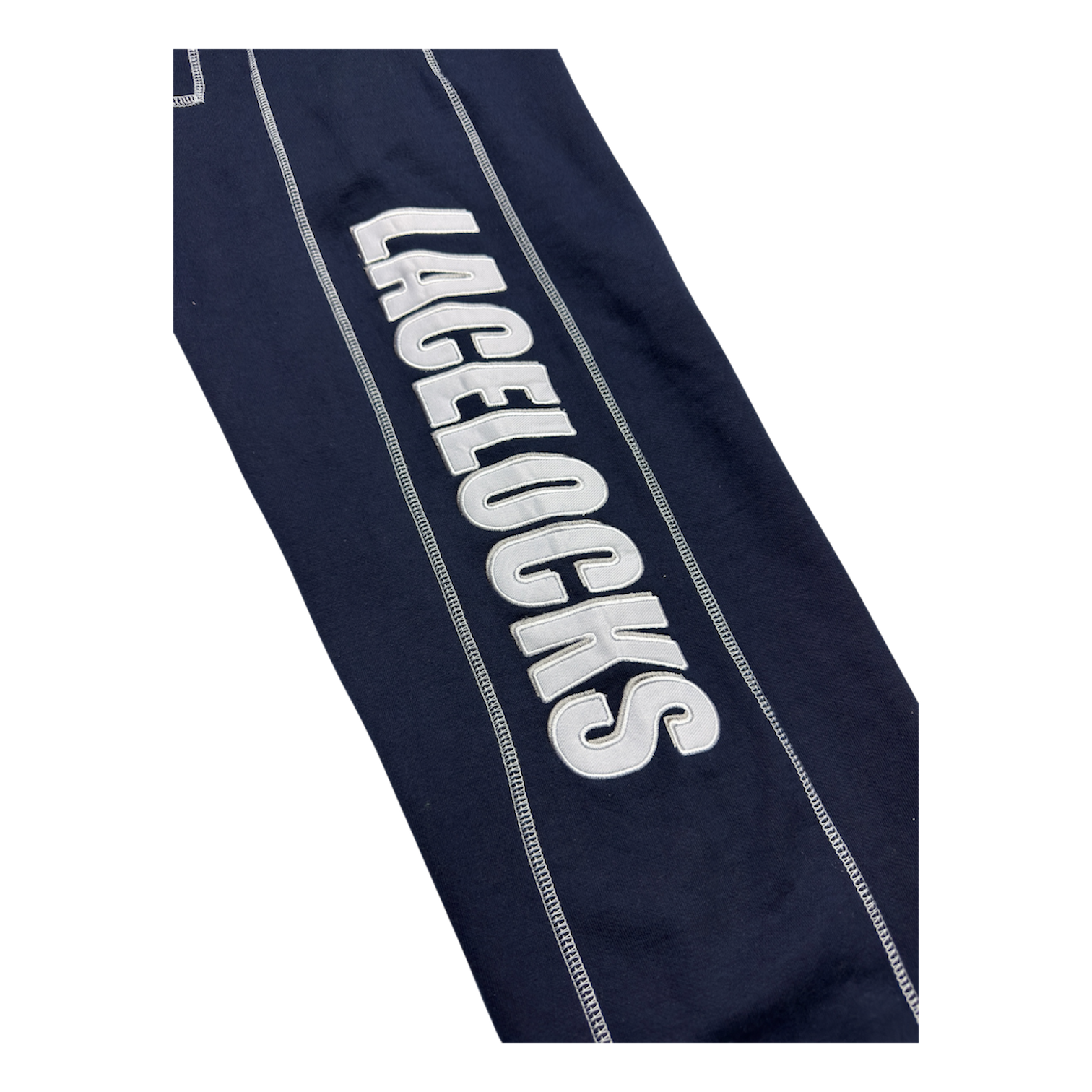 Contrast Stitch Sweatpants (Navy)