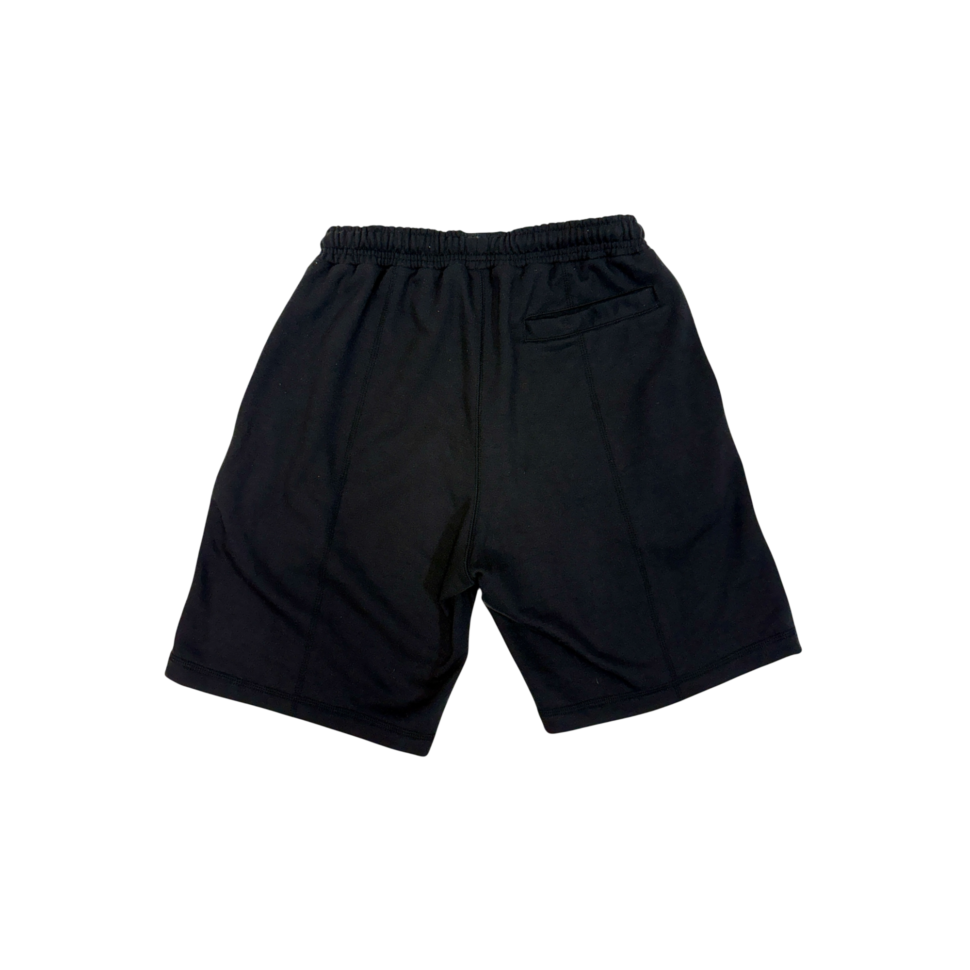 Contrast Stitch Shorts (Black)