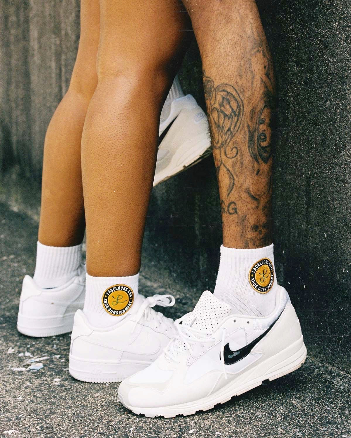 Lacelocks ‘OG Patch’ Socks (Quarter)