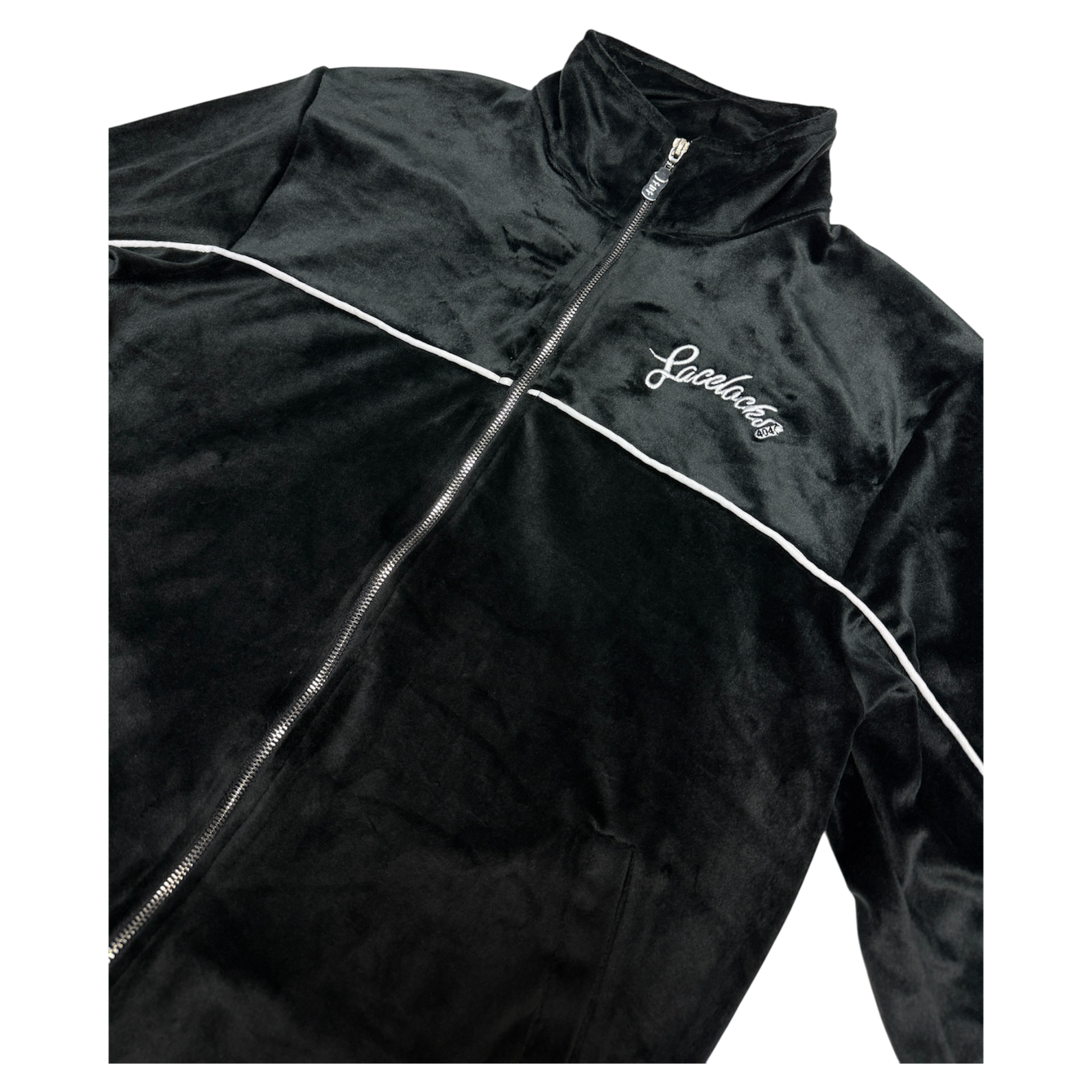 Lacelocks Velour Jacket (Black)