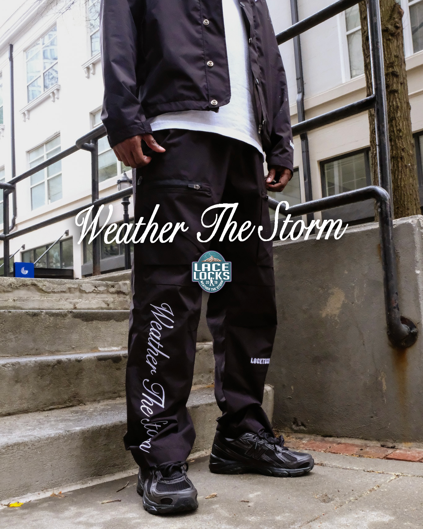 Lacelocks “WTS” Shell Pants (Black)