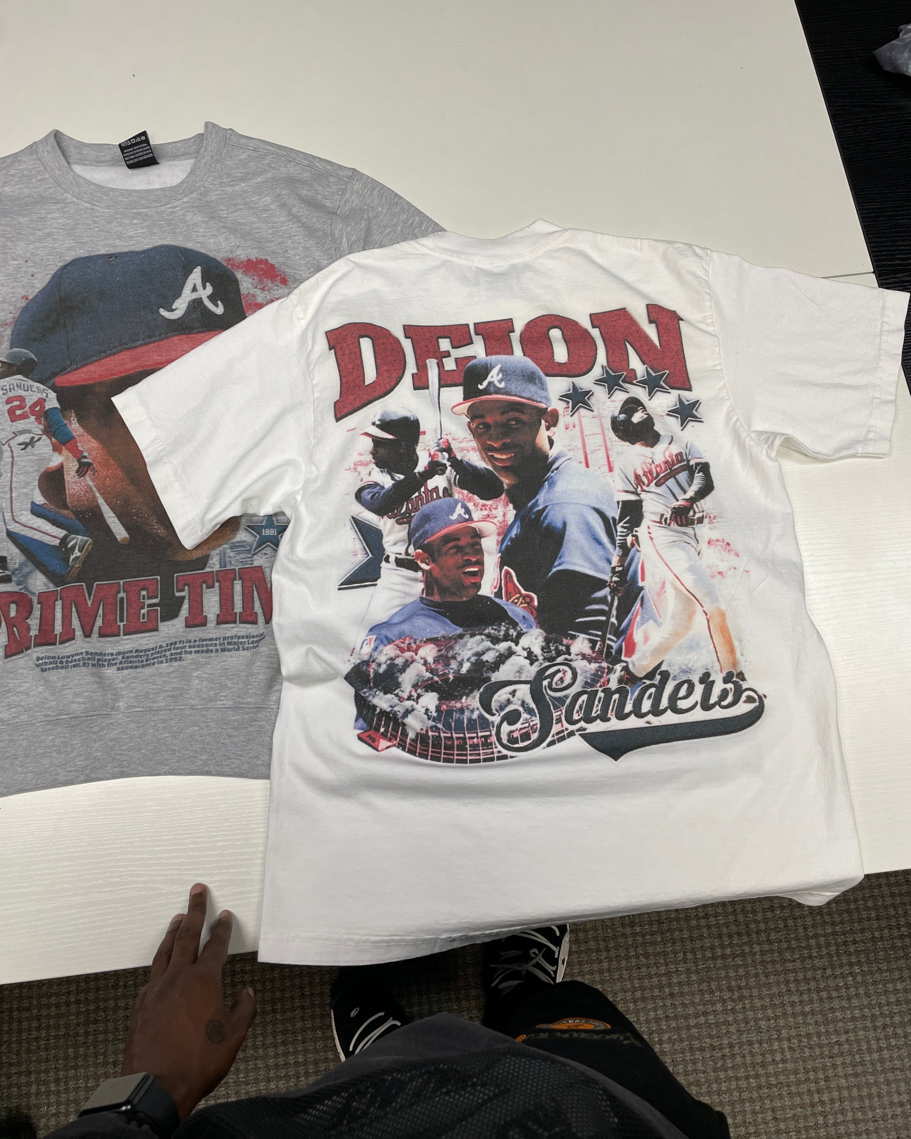 Lacelocks “Prime Time” Braves Tee