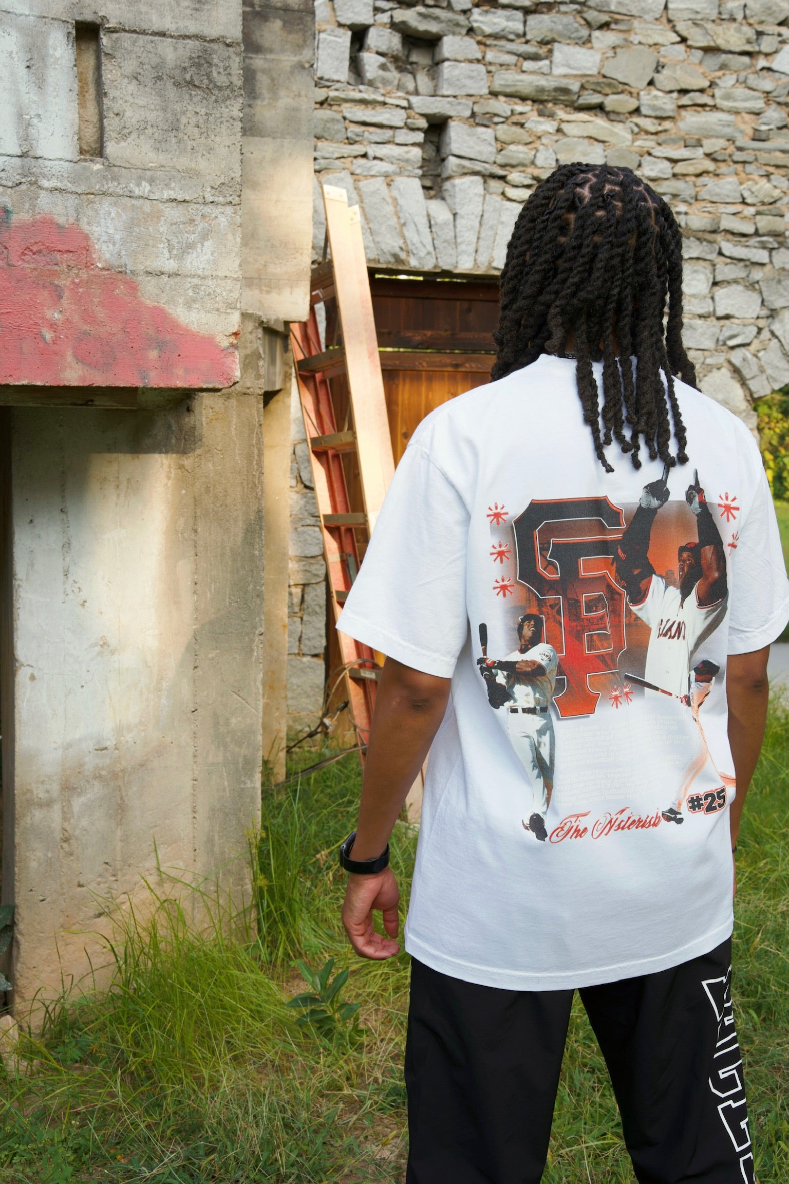 Lacelocks “Bonds” Tee (White & Vintage Black)