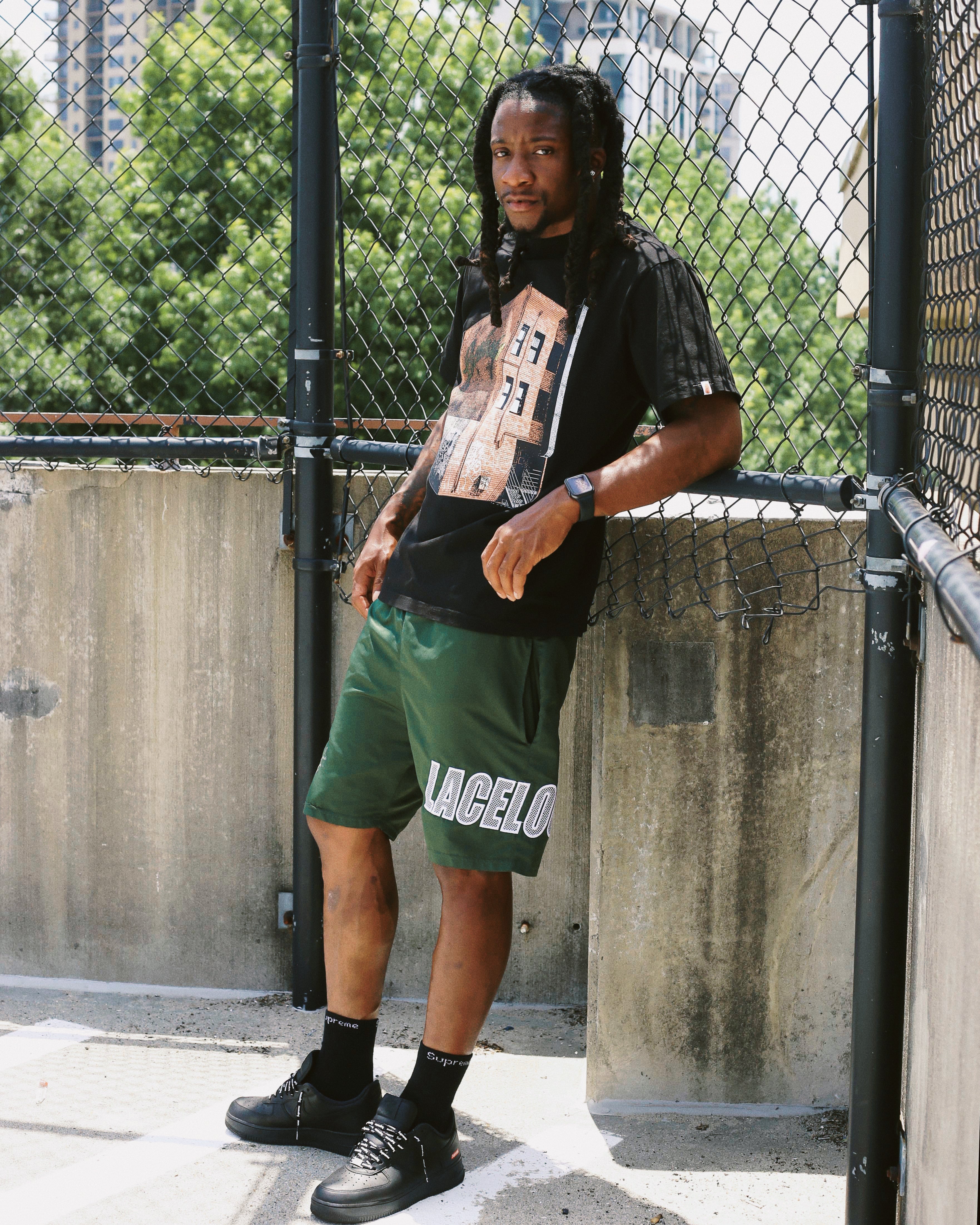 Lacelocks ‘Solid Foundation’ Tee (White & Black)