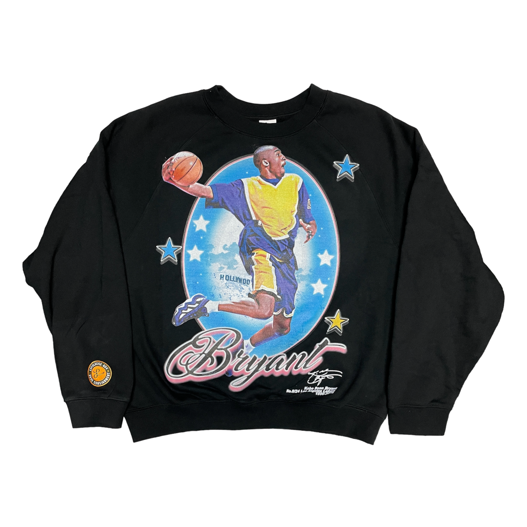 Lacelocks “8/24” Crewneck (Grey & Black)