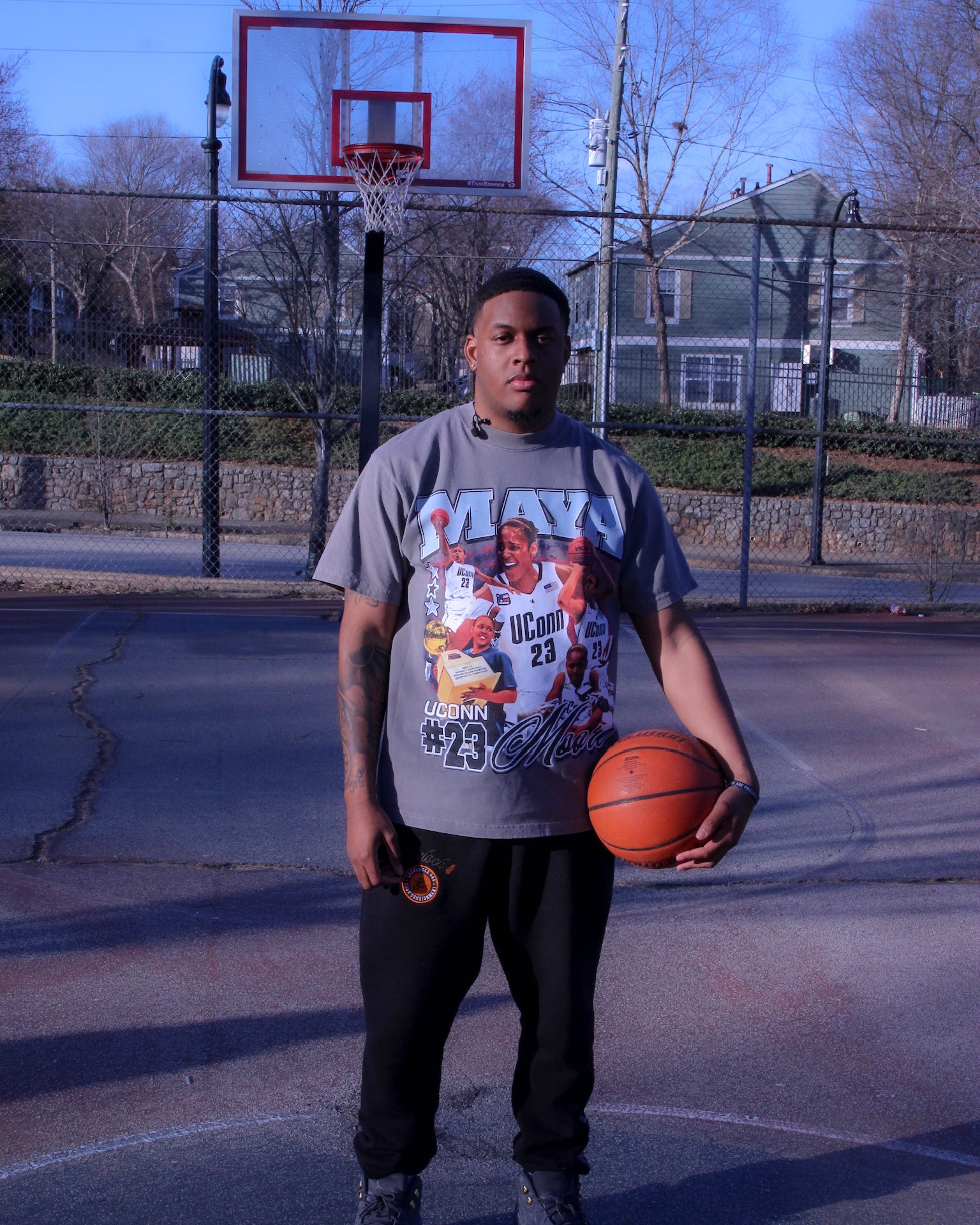 LL404 x SS ‘Maya Moore’ Tee (Cement Grey)