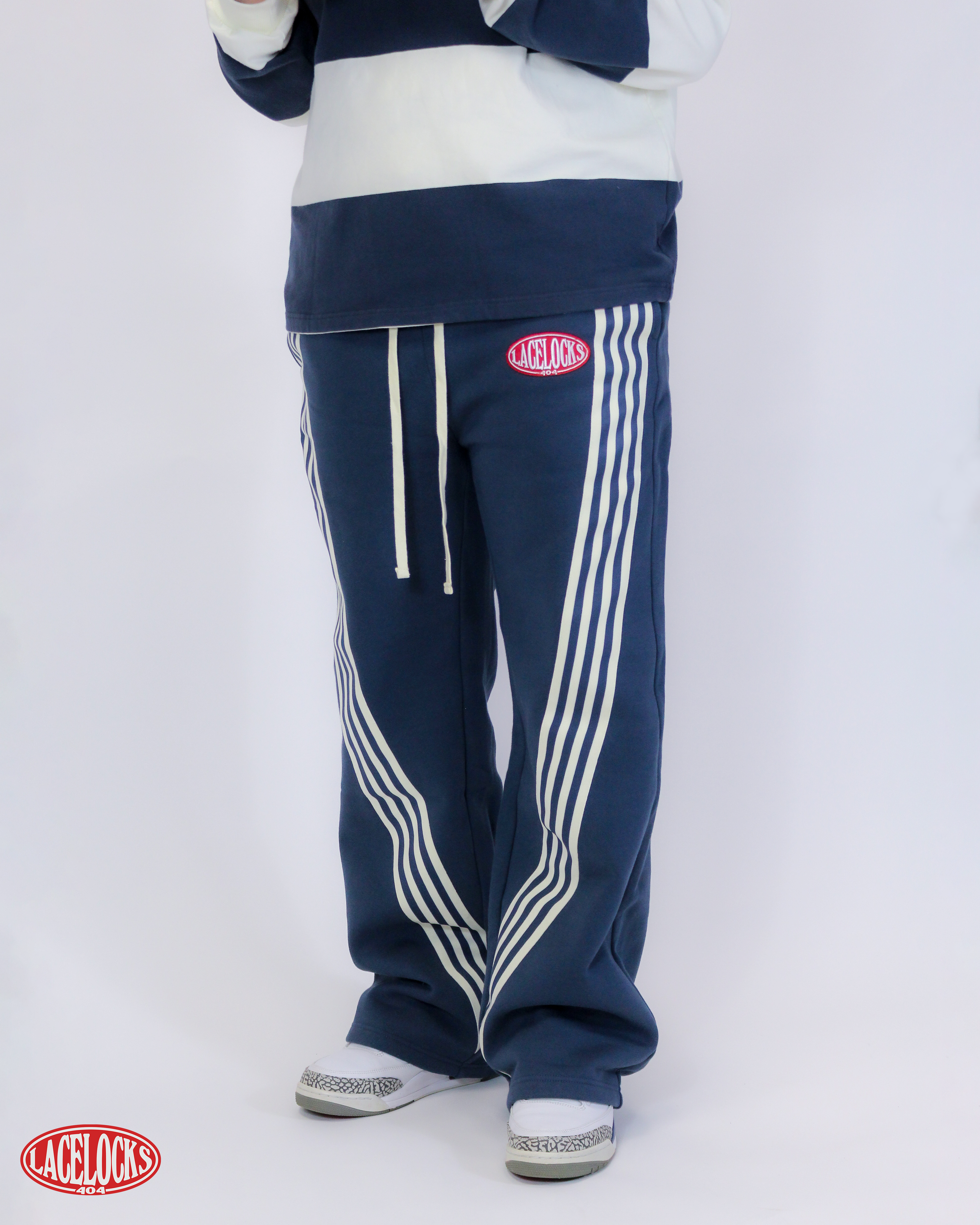 Lacelocks Oval Trackpants (Navy)