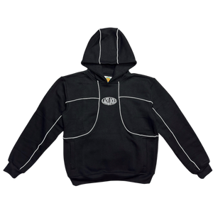 Lacelocks Oval Hoodie (Black)