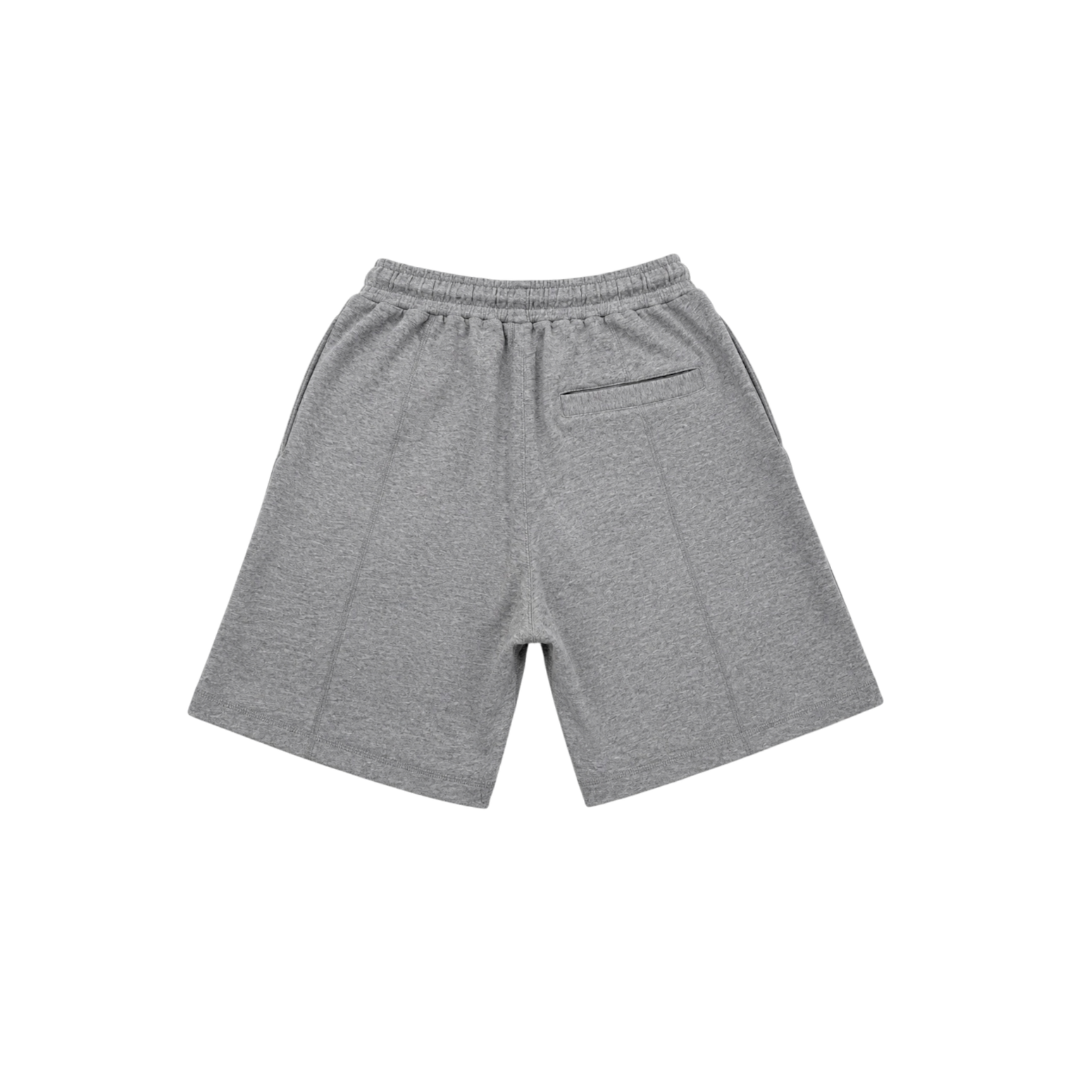 Contrast Stitch Shorts (Grey)