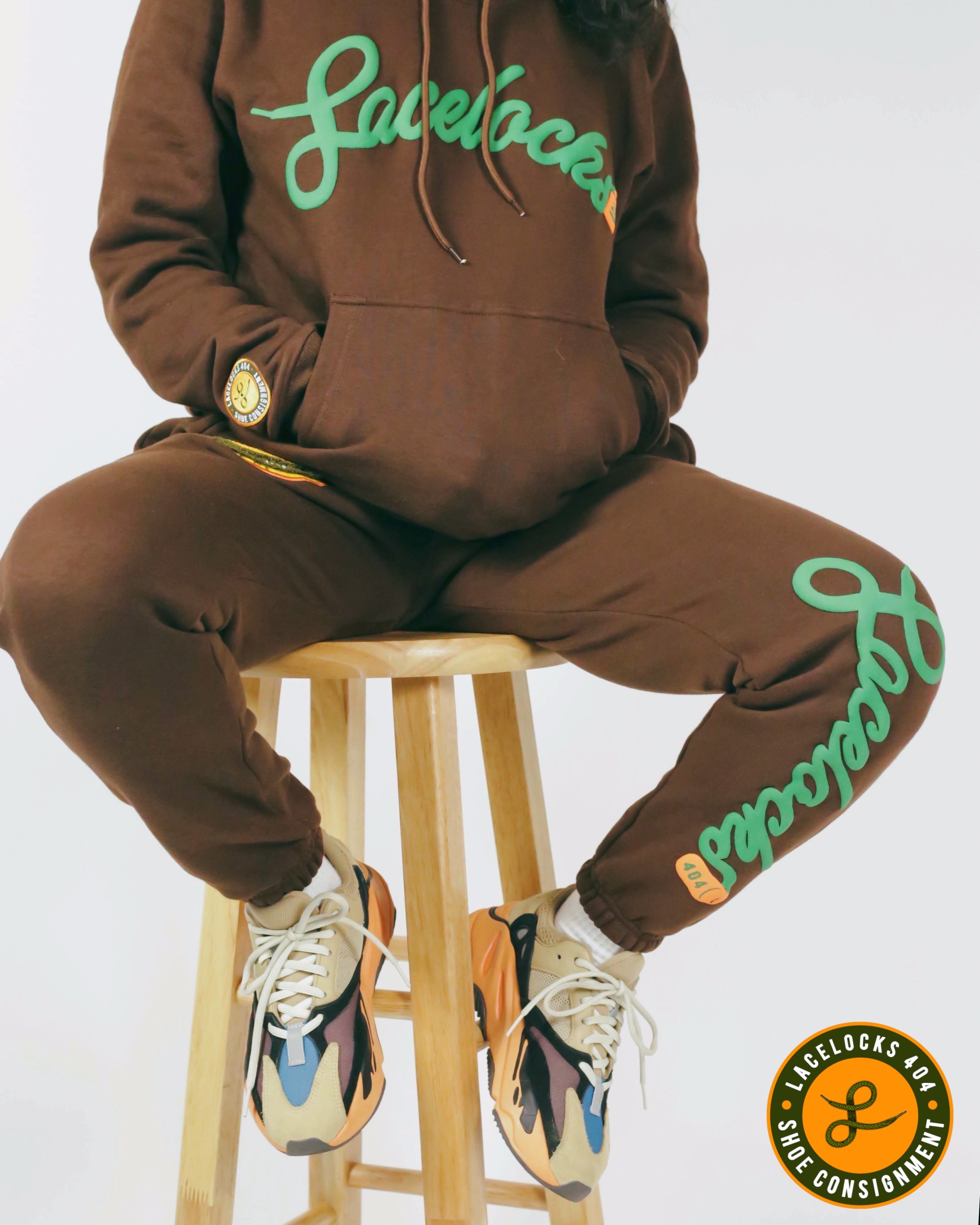 Lacelocks "Signature" Hoodie (Brown)