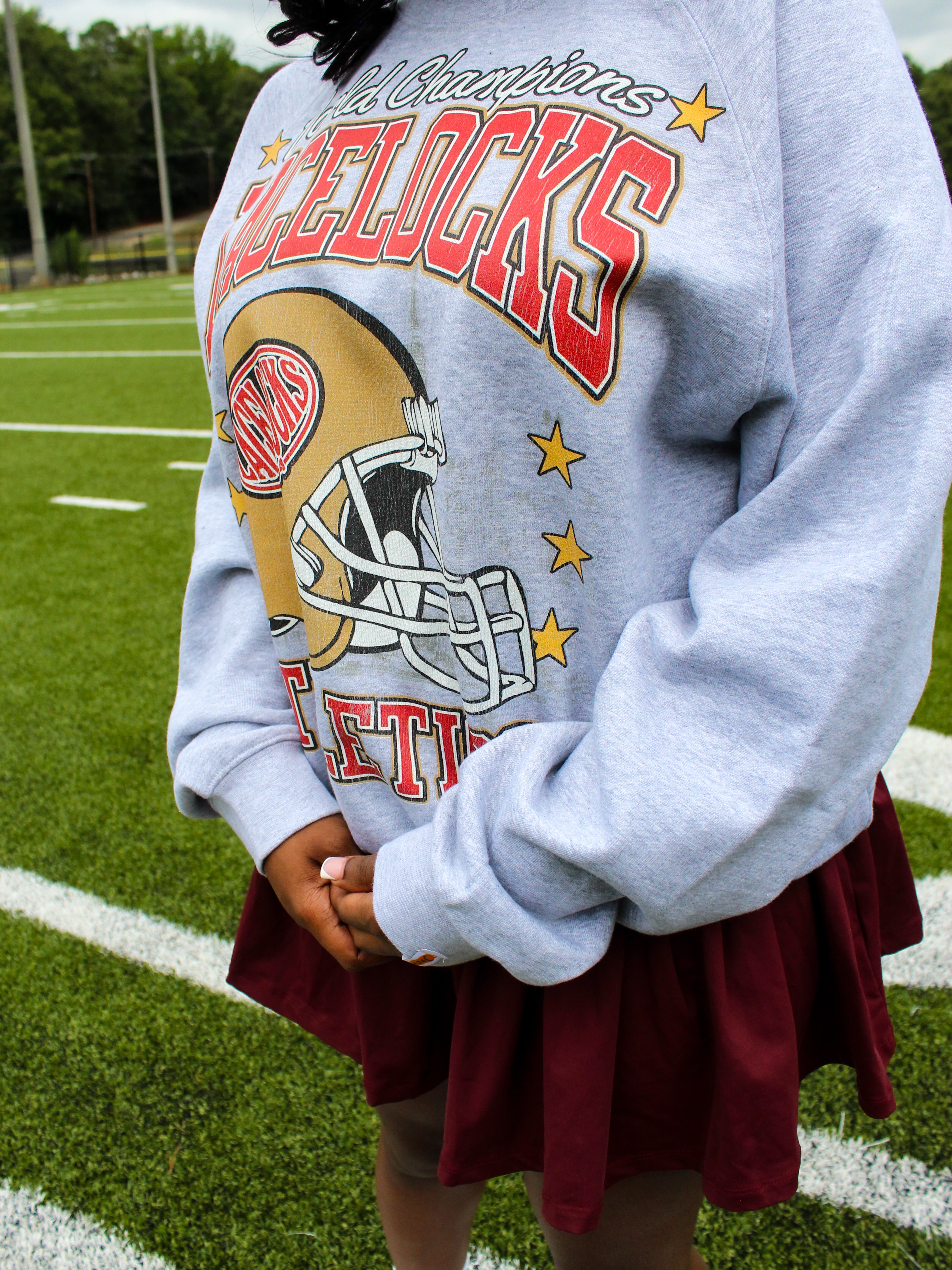 Lacelocks ‘Oval Helmet’ Crewneck (SF)