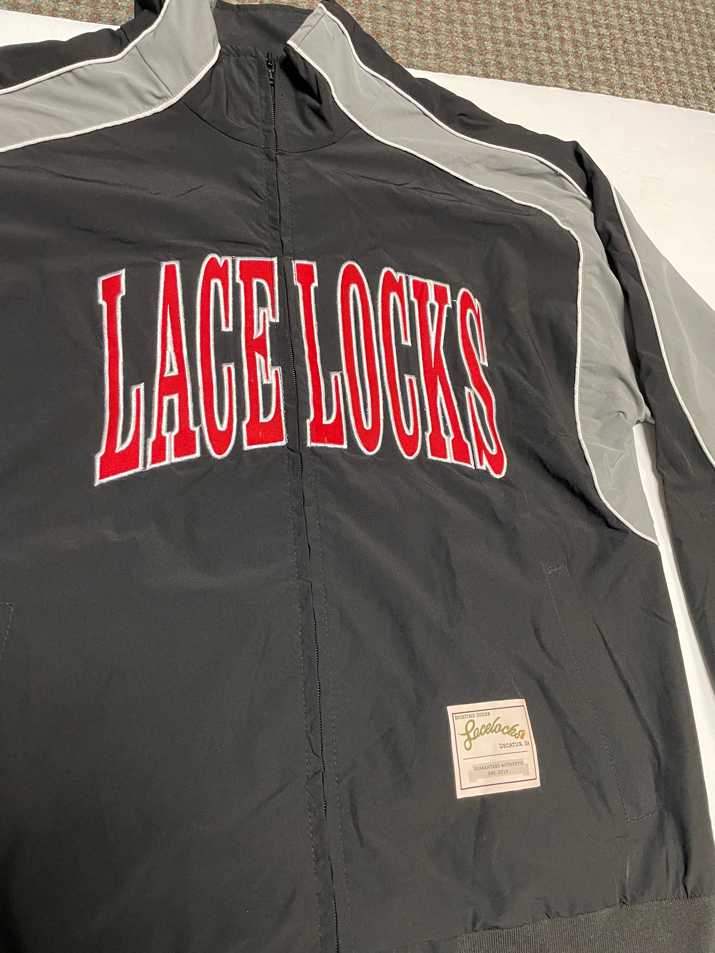 Lacelocks Nylon Jacket (Black)