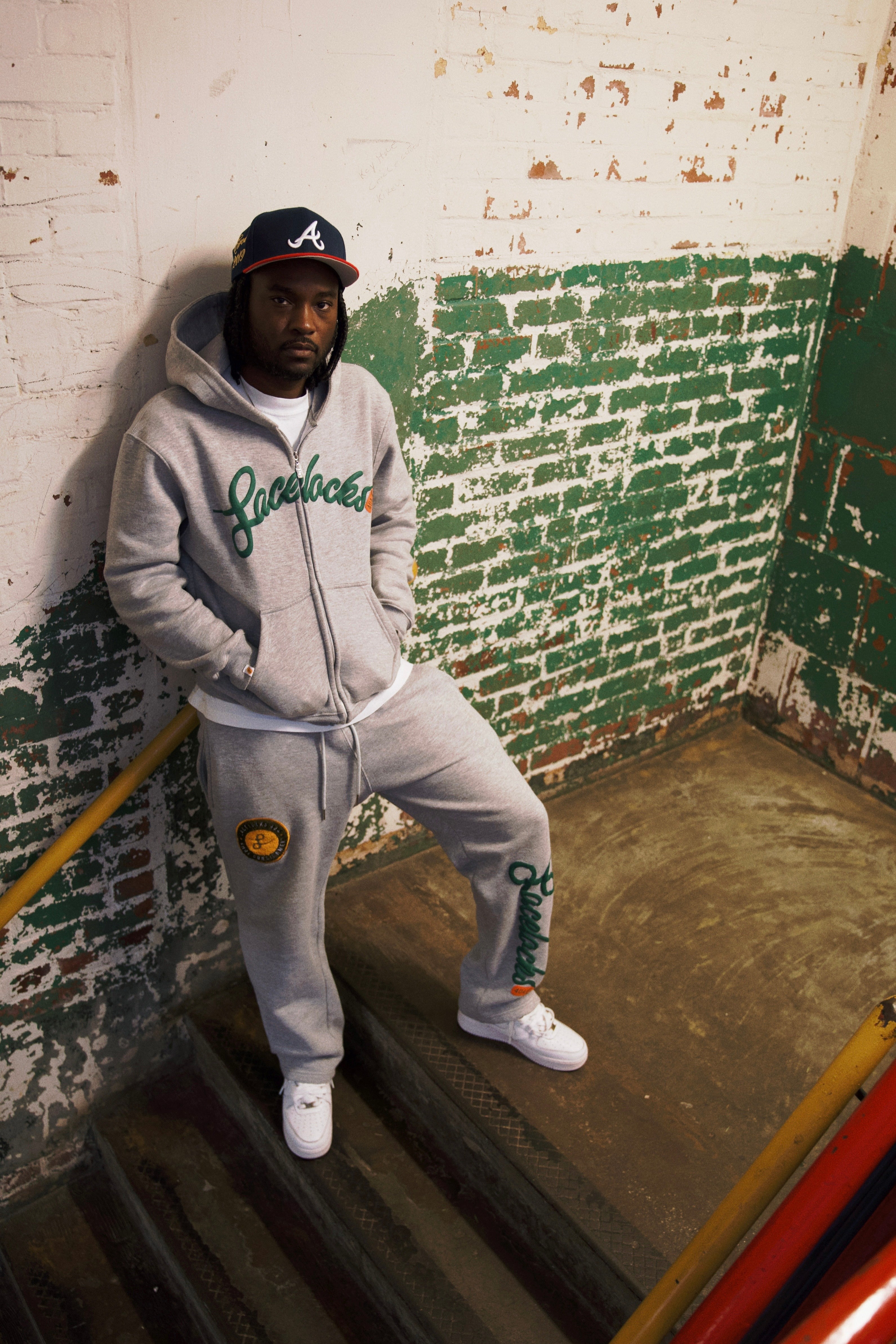 Lacelocks "Signature" Sweatpants v2 (Grey)