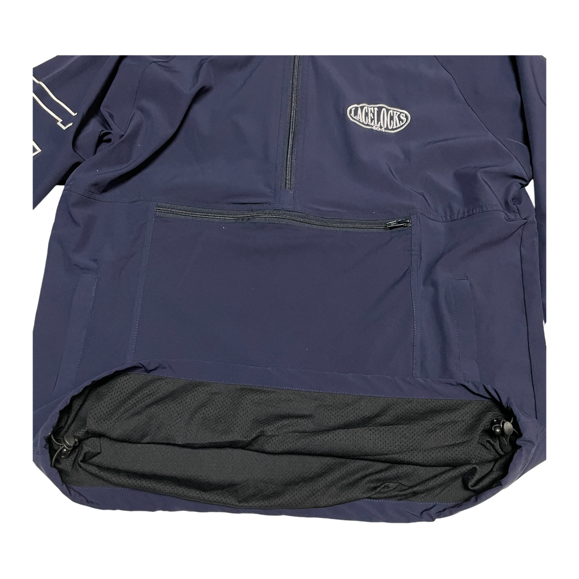 Lacelocks “Oval” Half-Zip (Navy)