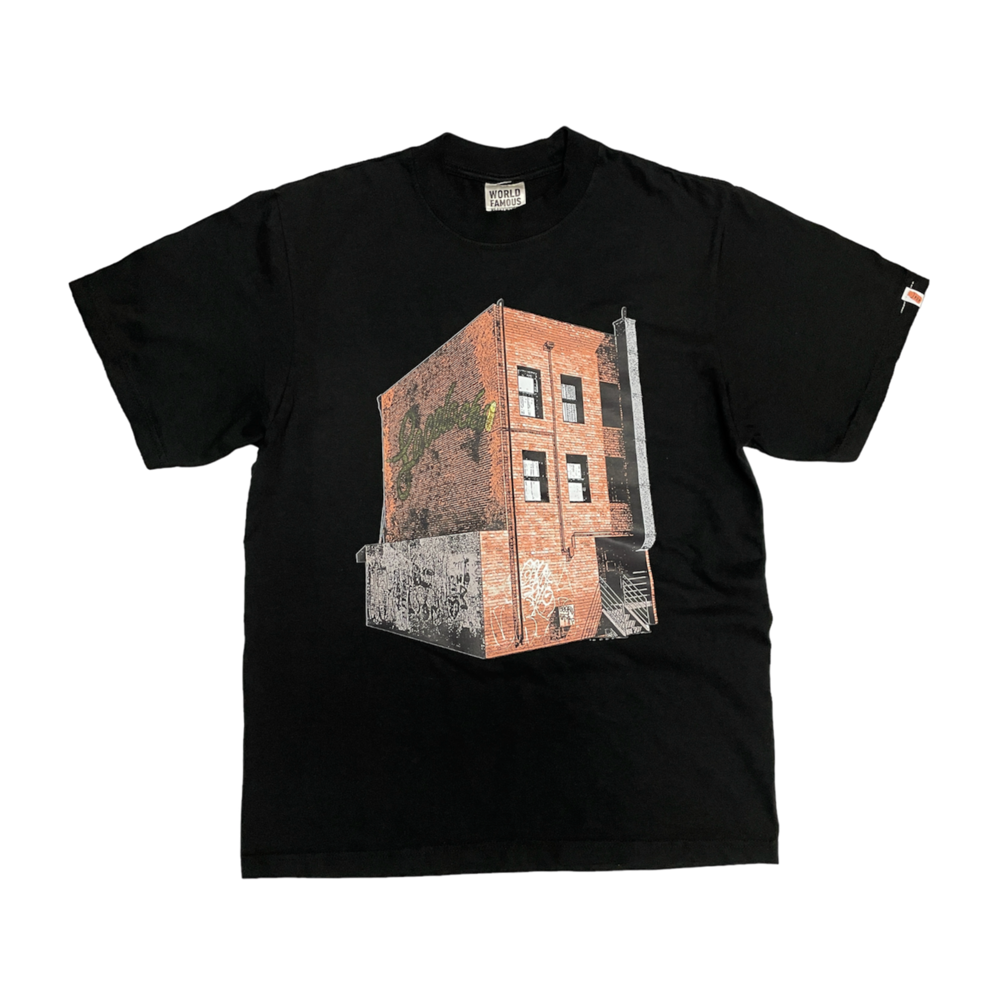 Lacelocks ‘Solid Foundation’ Tee (White & Black)