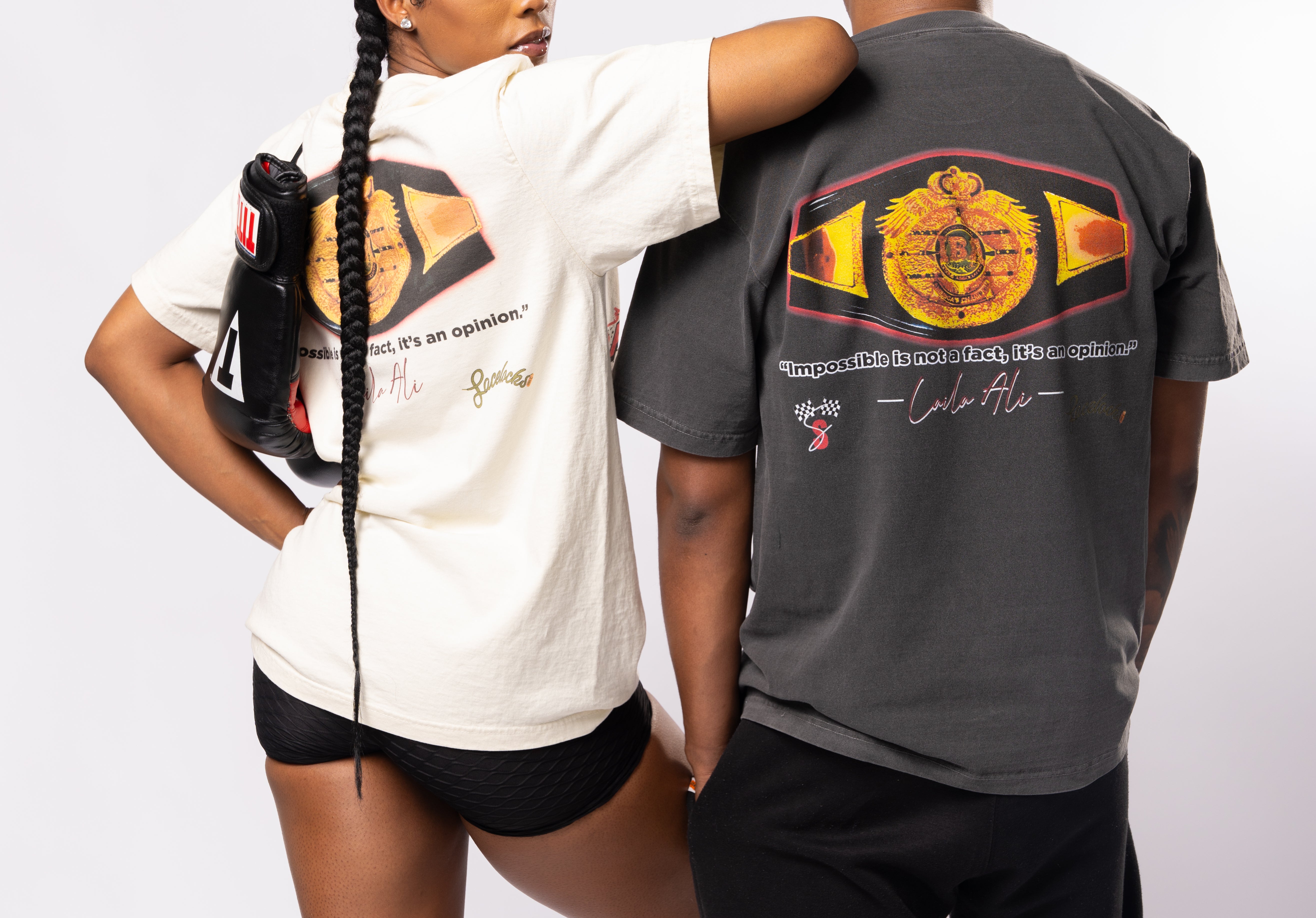LL404 x SS ‘Laila Ali’ Tee (Cream)