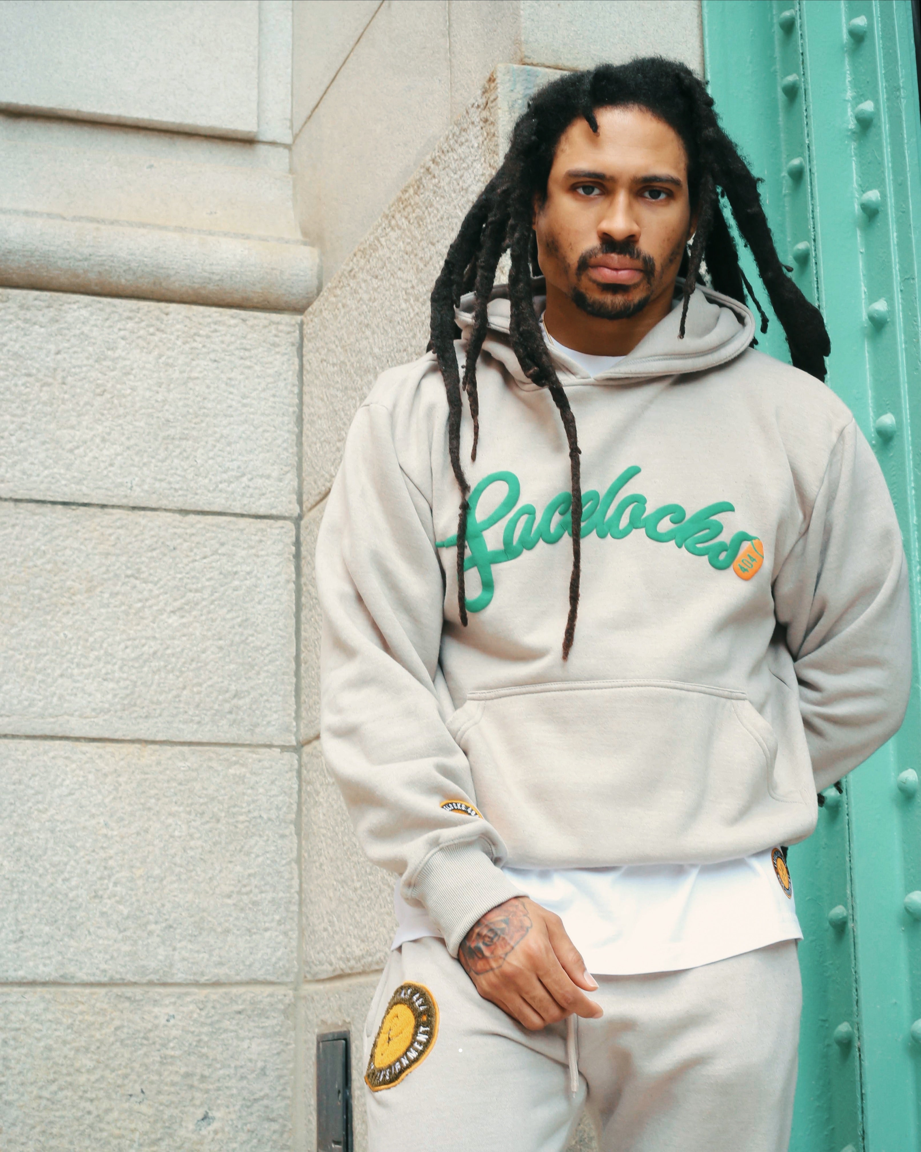 Lacelocks "Signature" Hoodie (Sand)