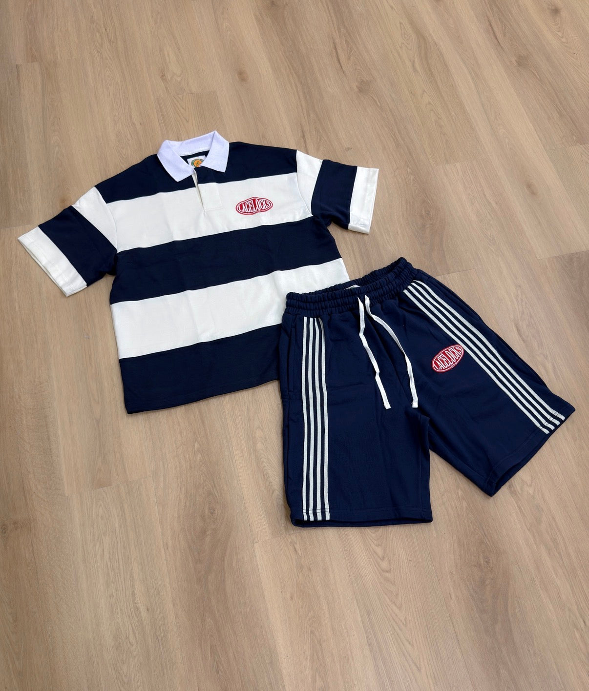 Lacelocks Rugby Polo V2 (Navy)