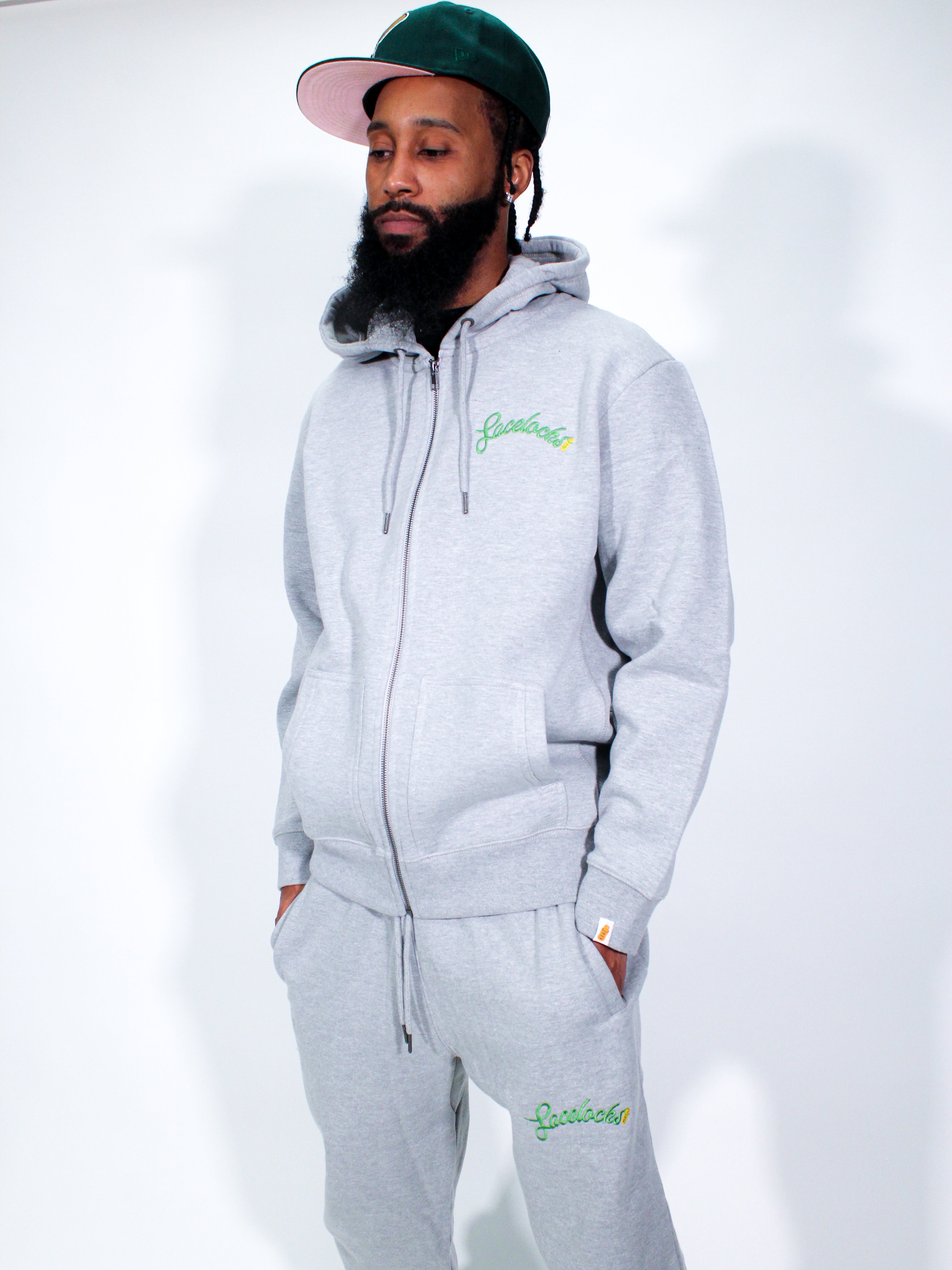 Lacelocks ‘Essential’ Zip-Up (Grey)