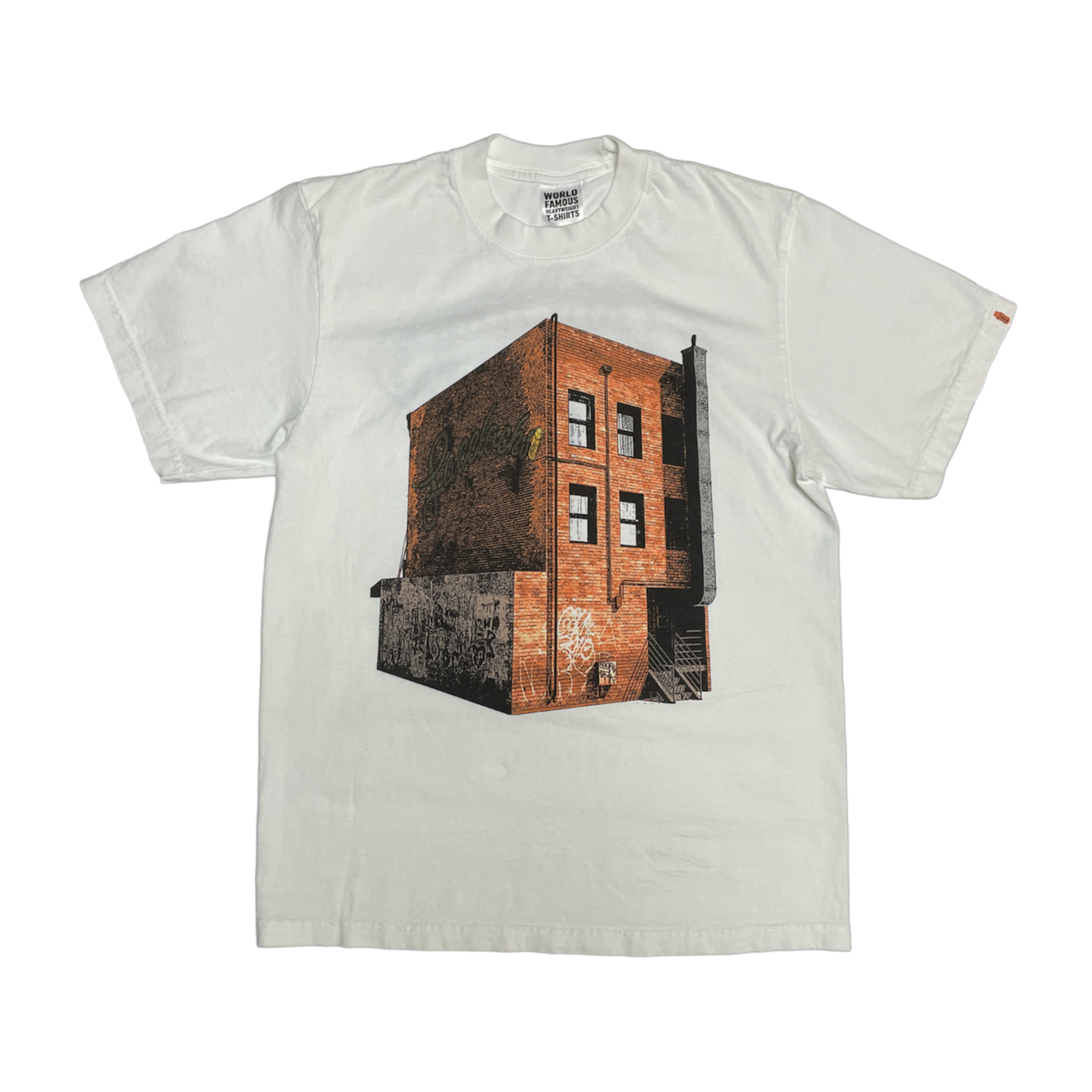 Lacelocks ‘Solid Foundation’ Tee (White & Black)
