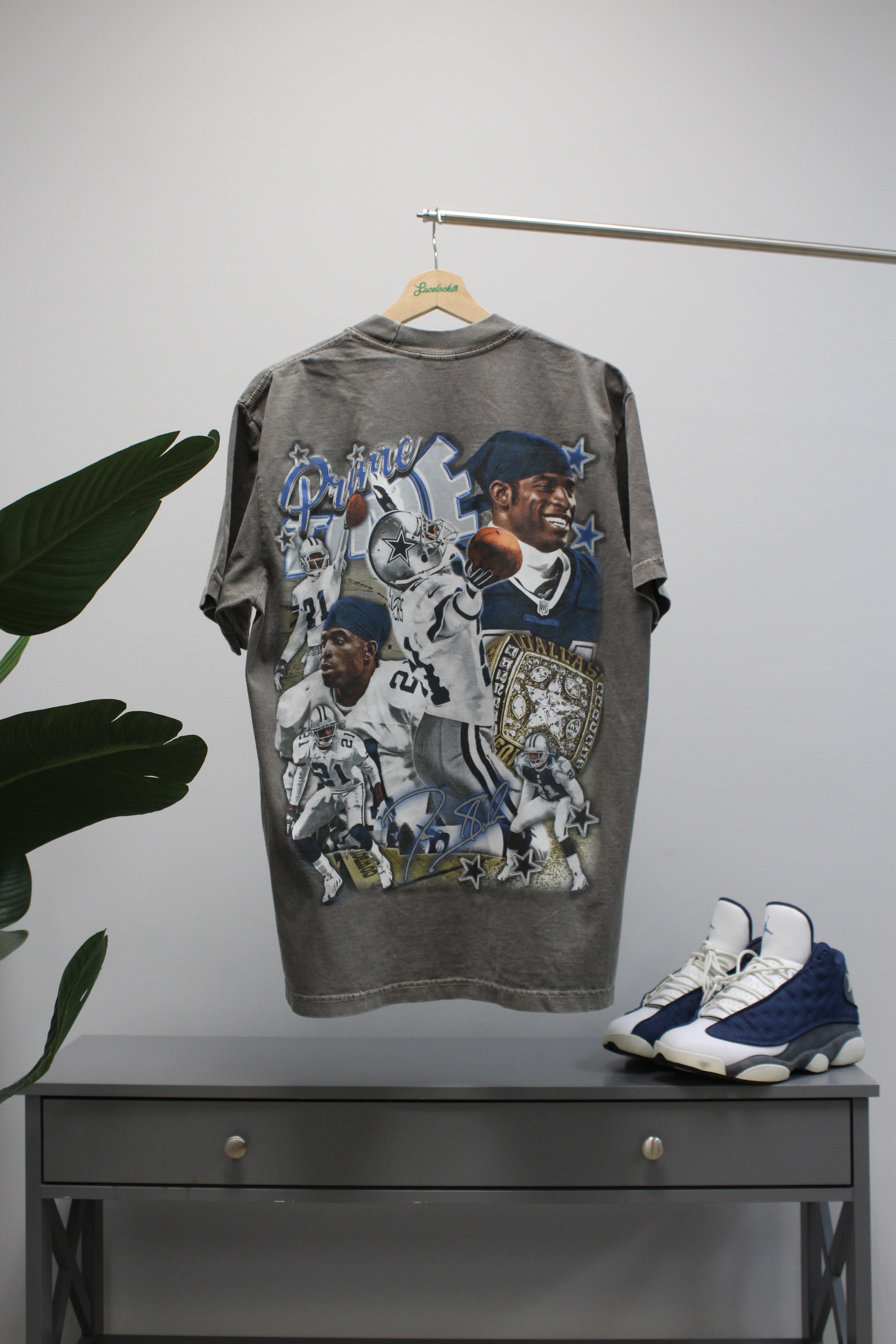 Lacelocks “Primetime” Tee V3 (Grey & White)