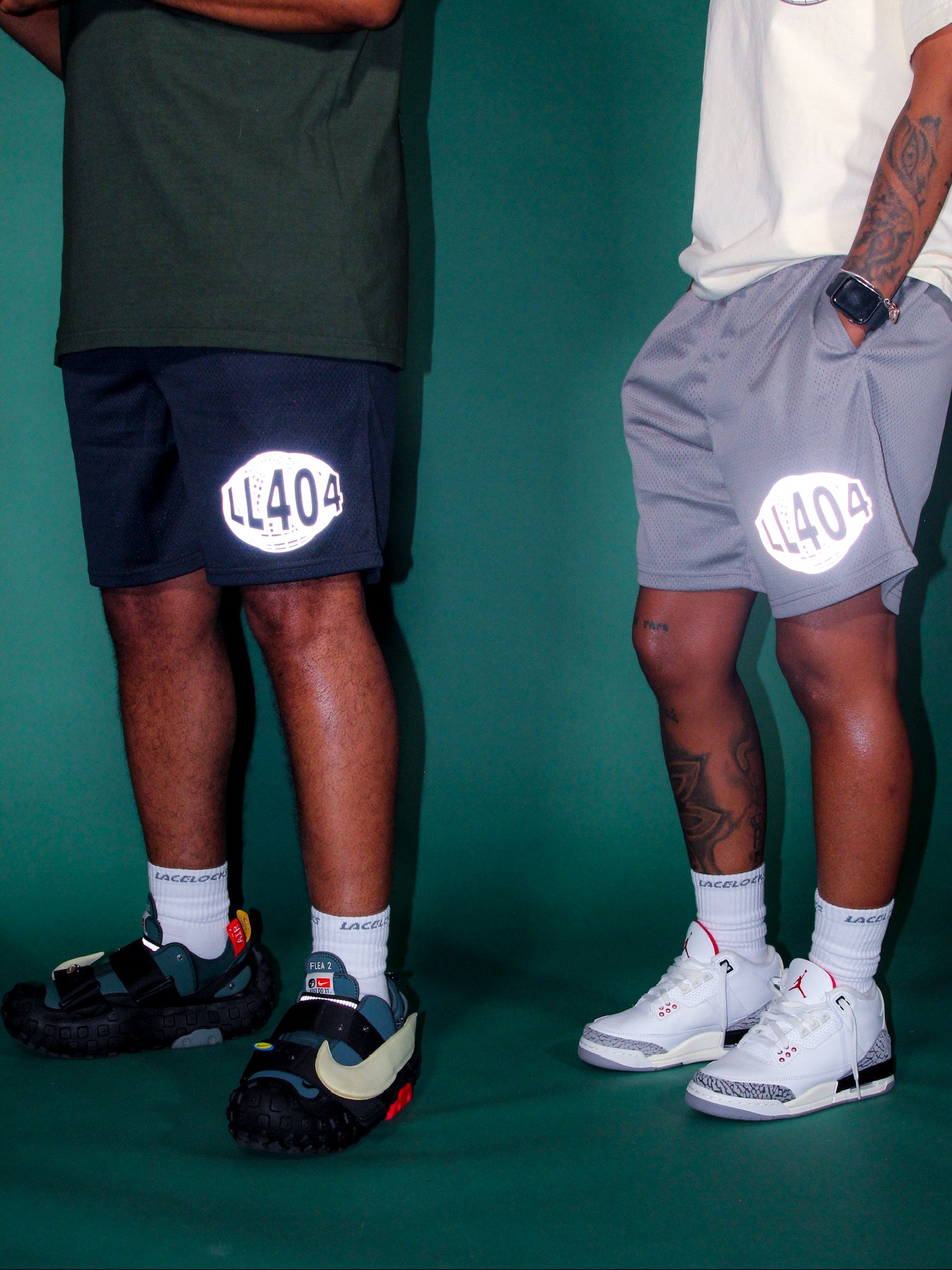 Lacelocks ‘Reflective’ Global Shorts (4 colors)