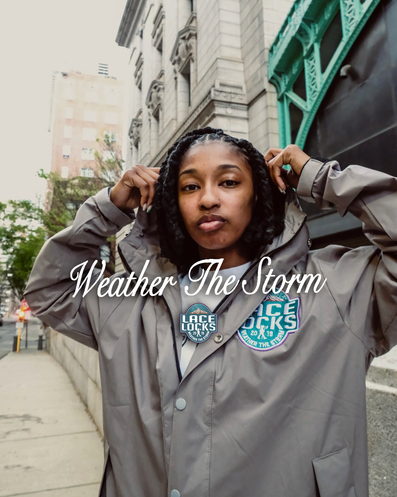 Lacelocks “WTS” Shell Jacket (Grey)