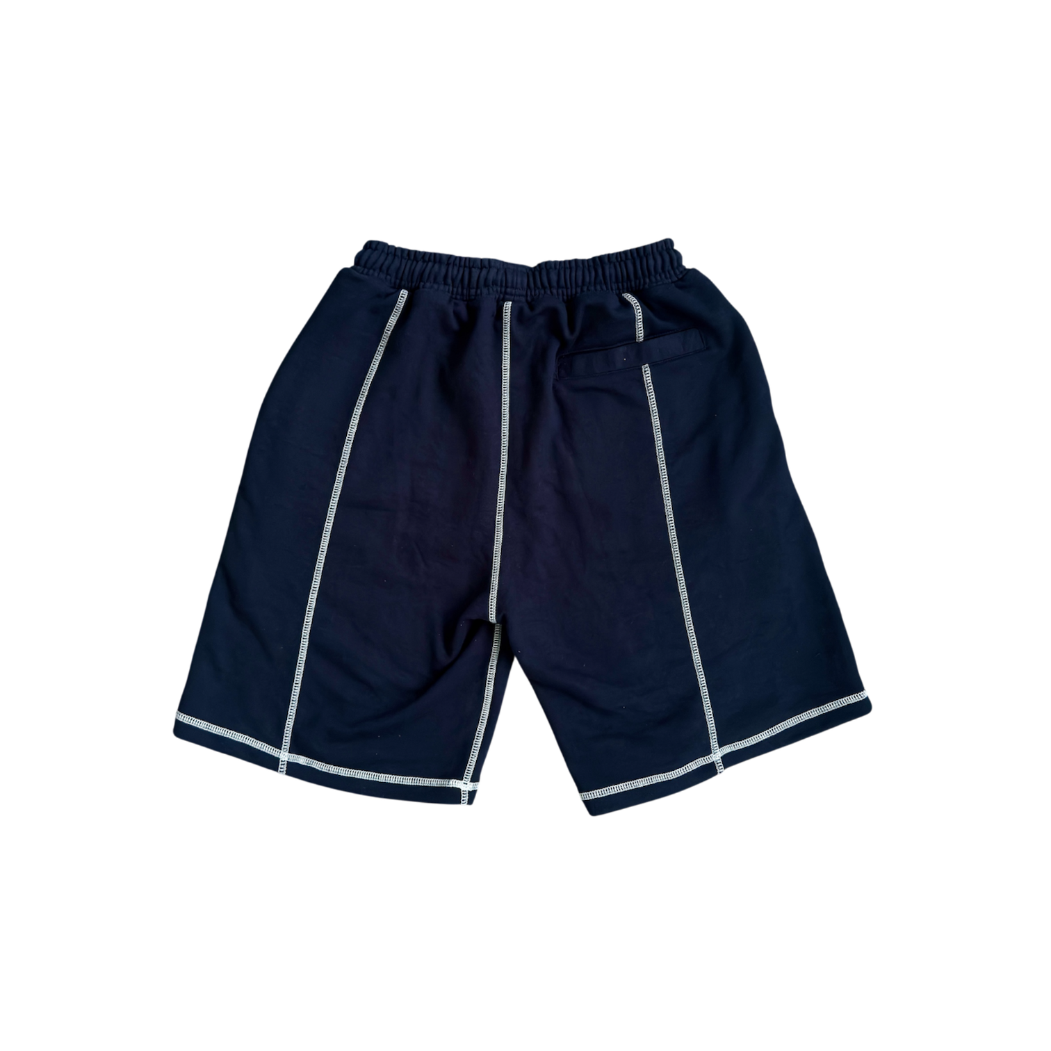 Contrast Stitch Shorts (Navy)