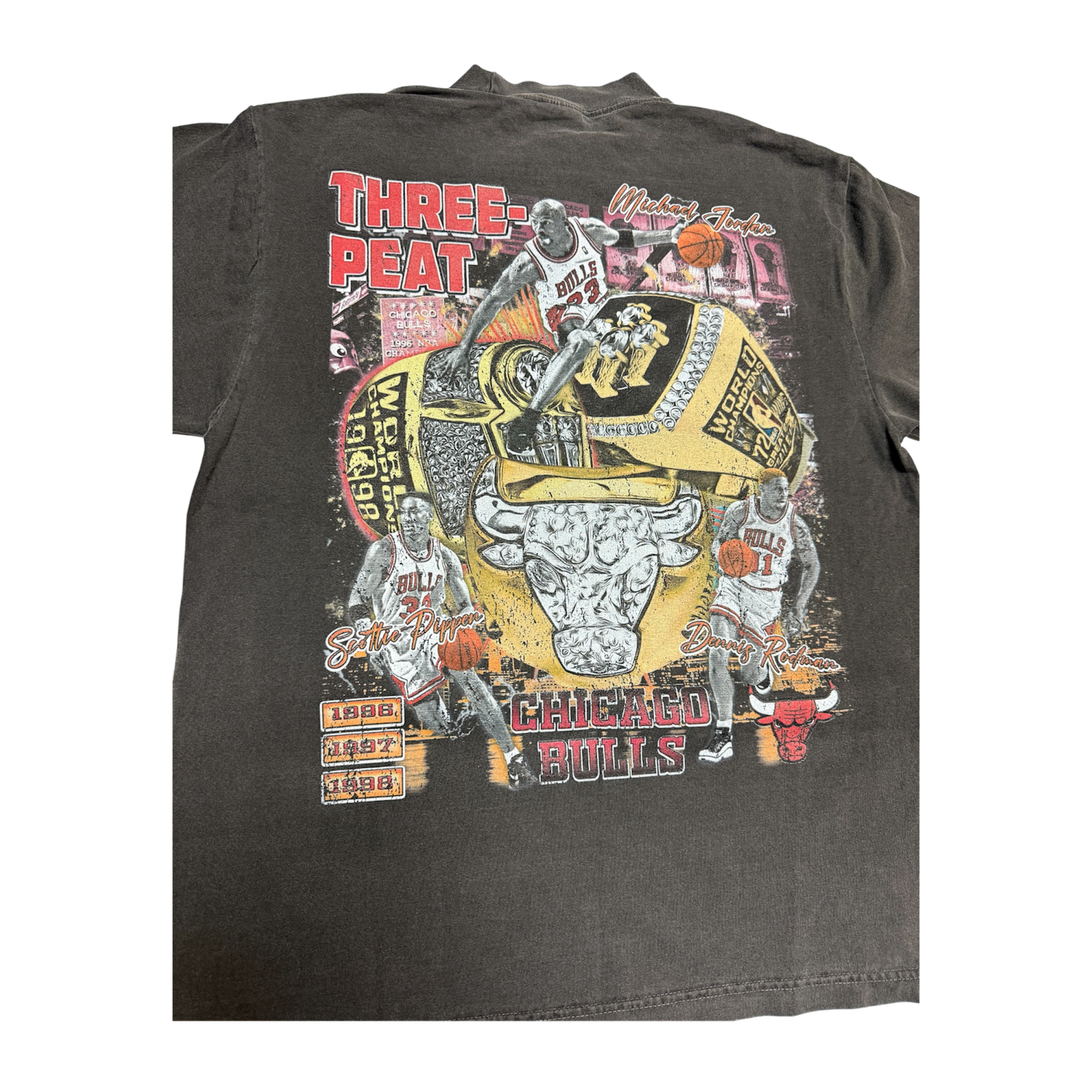 Lacelocks ‘Big 3’ Tee (Vintage Black)