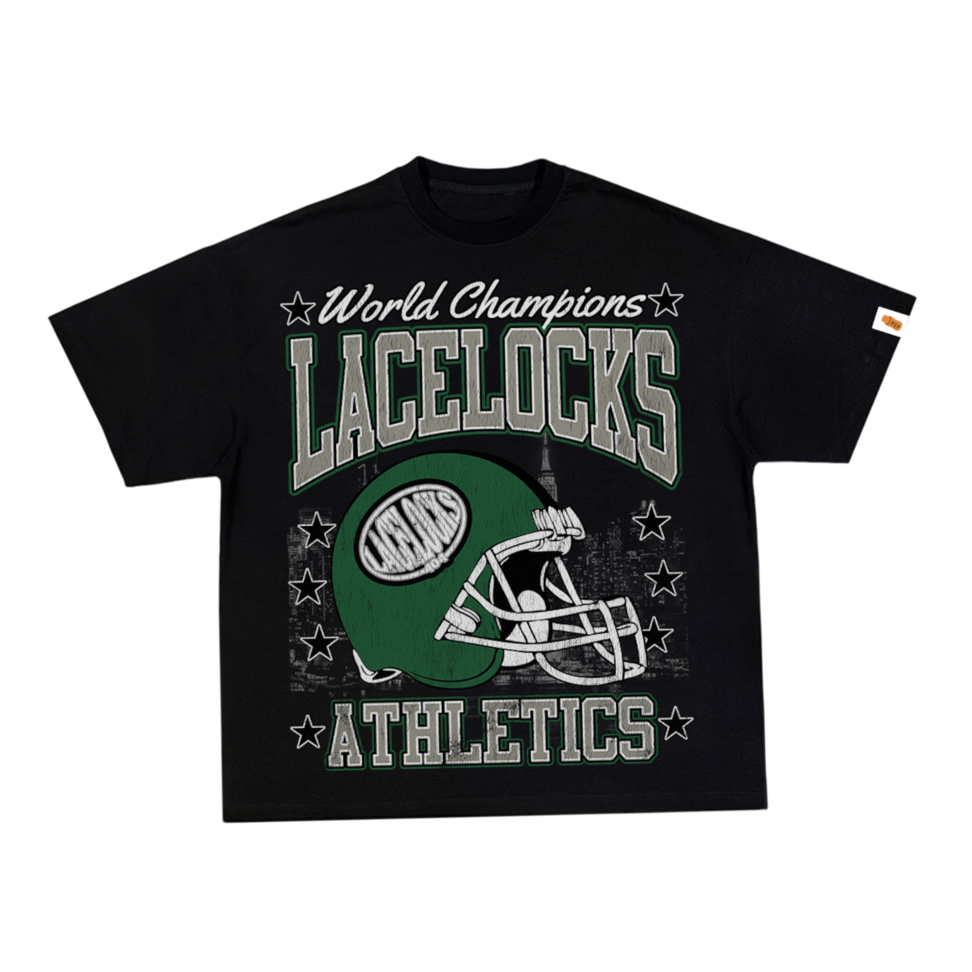 Lacelocks ‘Oval Helmet’ Tee (Phi/NY)