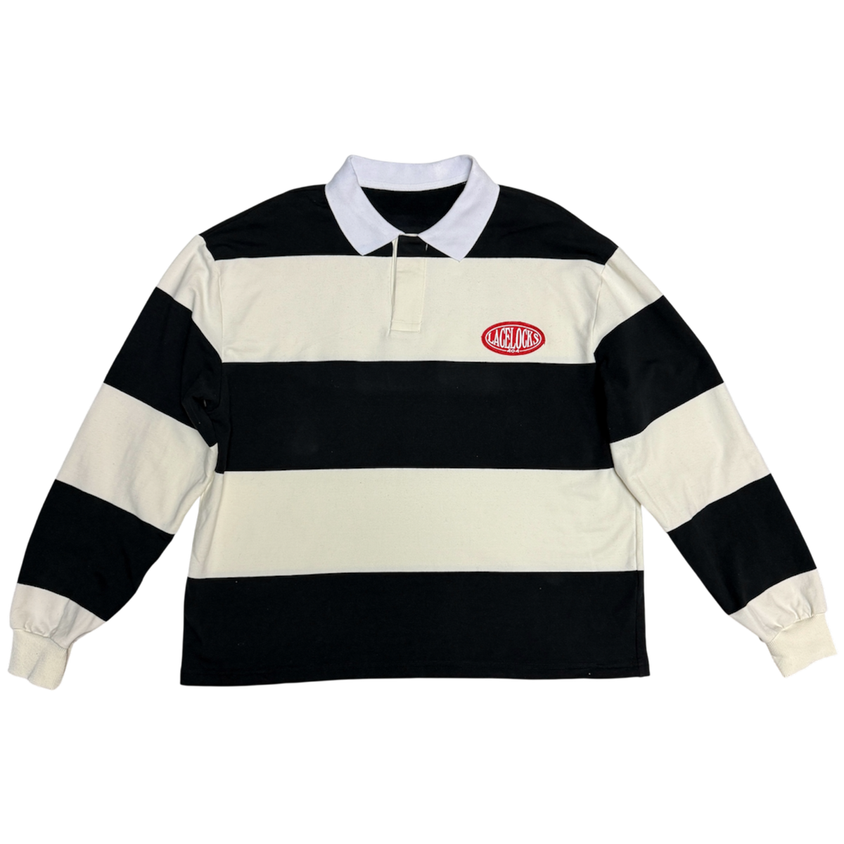 Lacelocks Rugby Polo (Black) Lacelocks Rugby Polo (Black)