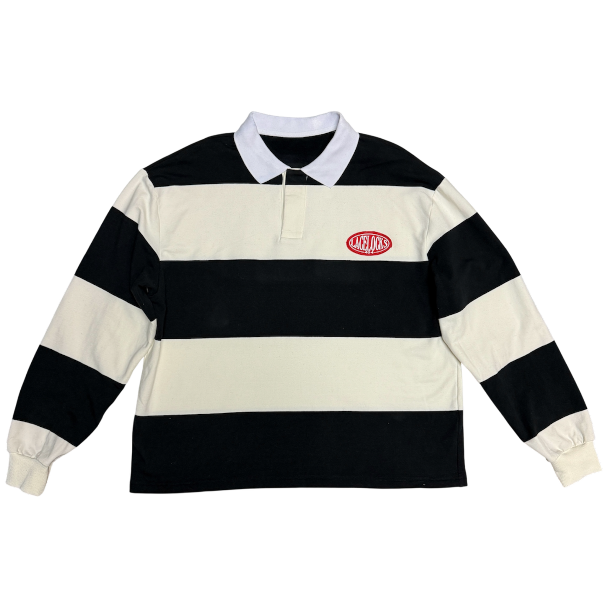 Lacelocks Rugby Polo (Black)