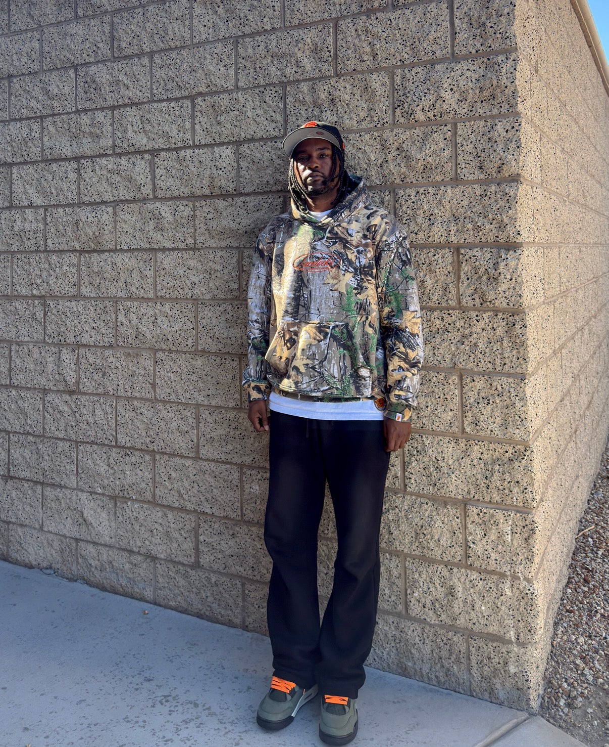 ‘Culture Oval’ Tree Camo Hoodie