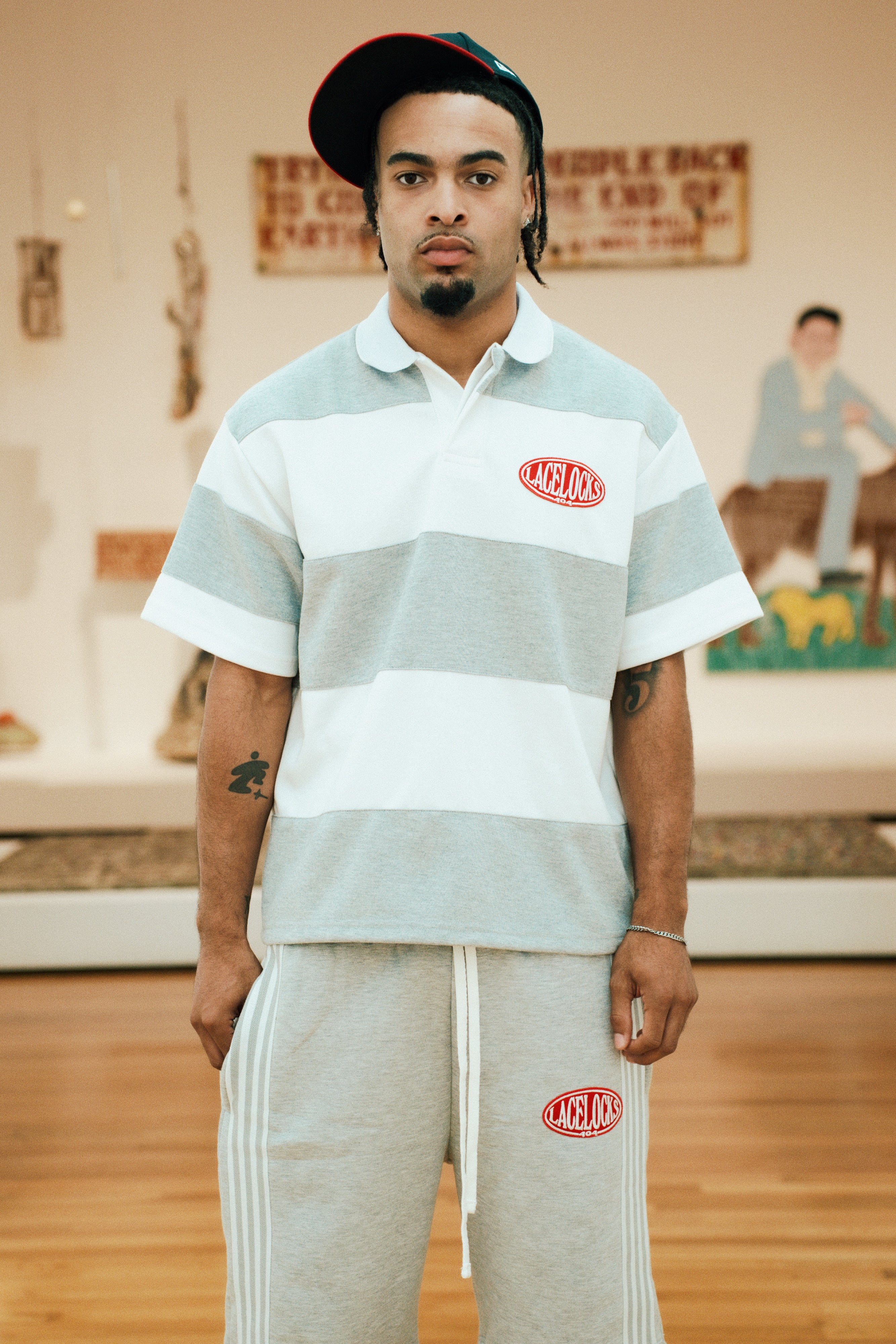 Lacelocks Rugby Polo V2 (Grey)