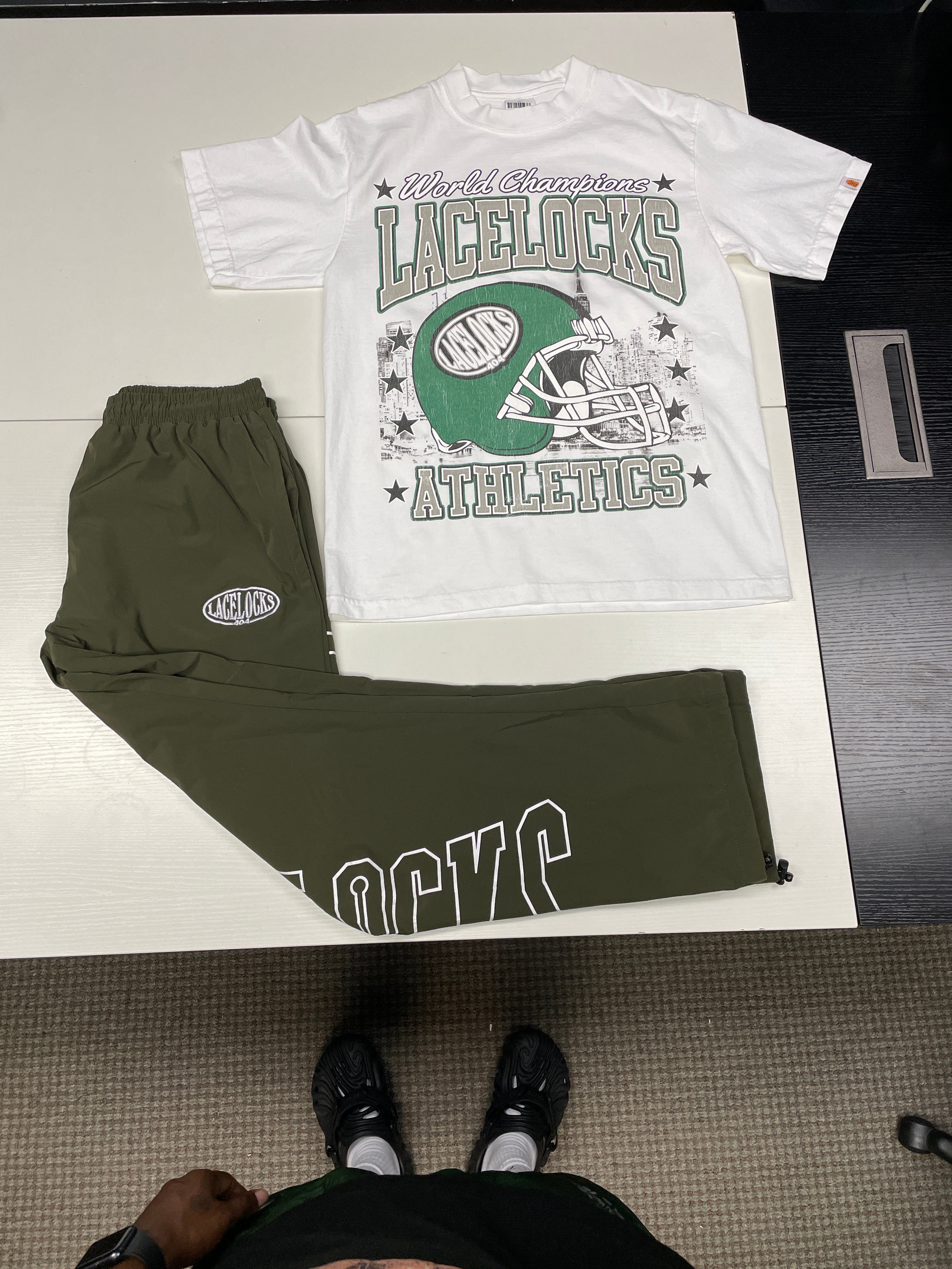 Lacelocks ‘Oval Helmet’ Tee (Phi/NY)