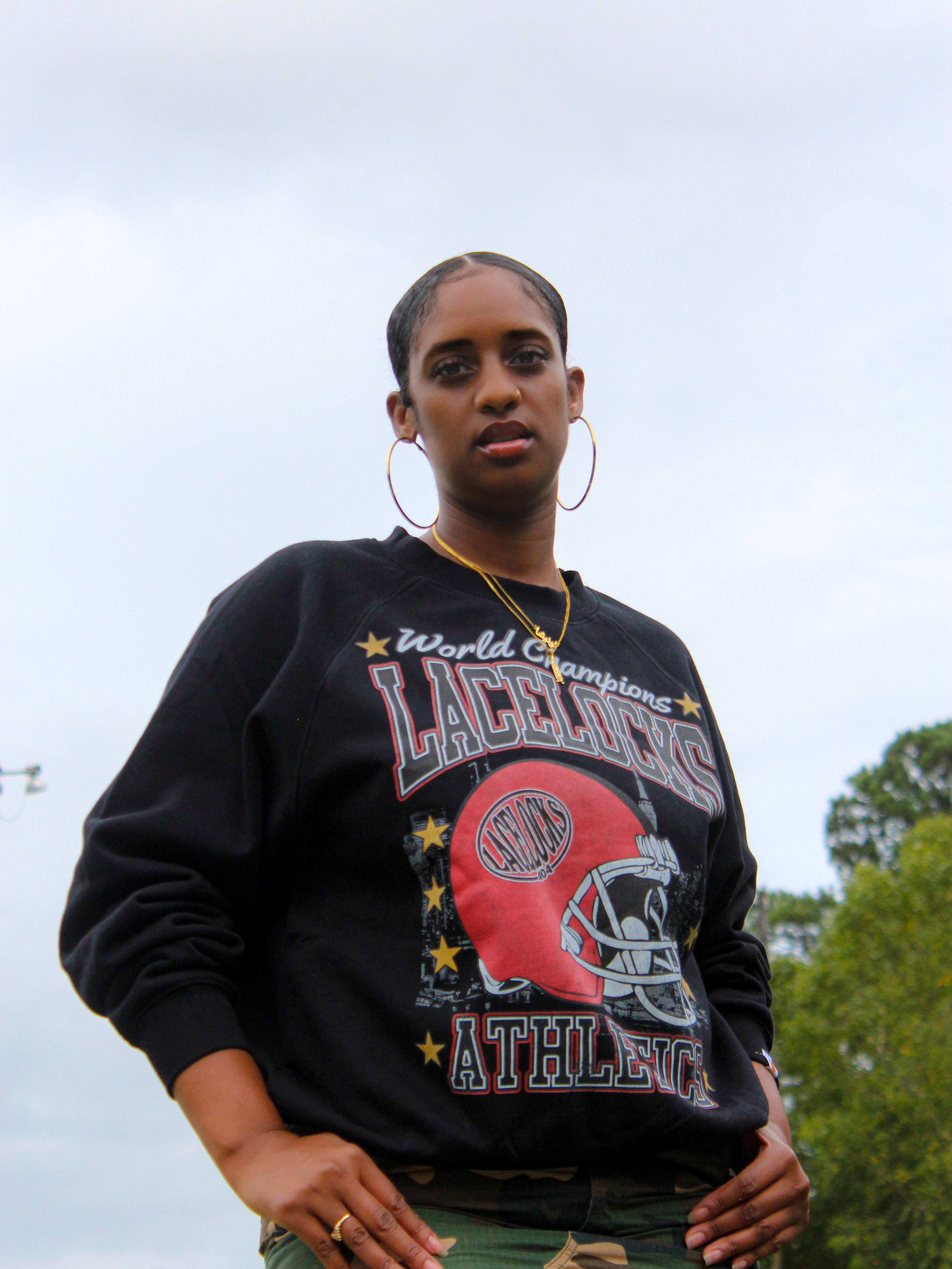 Lacelocks ‘Oval Helmet’ Crewneck (Atl)
