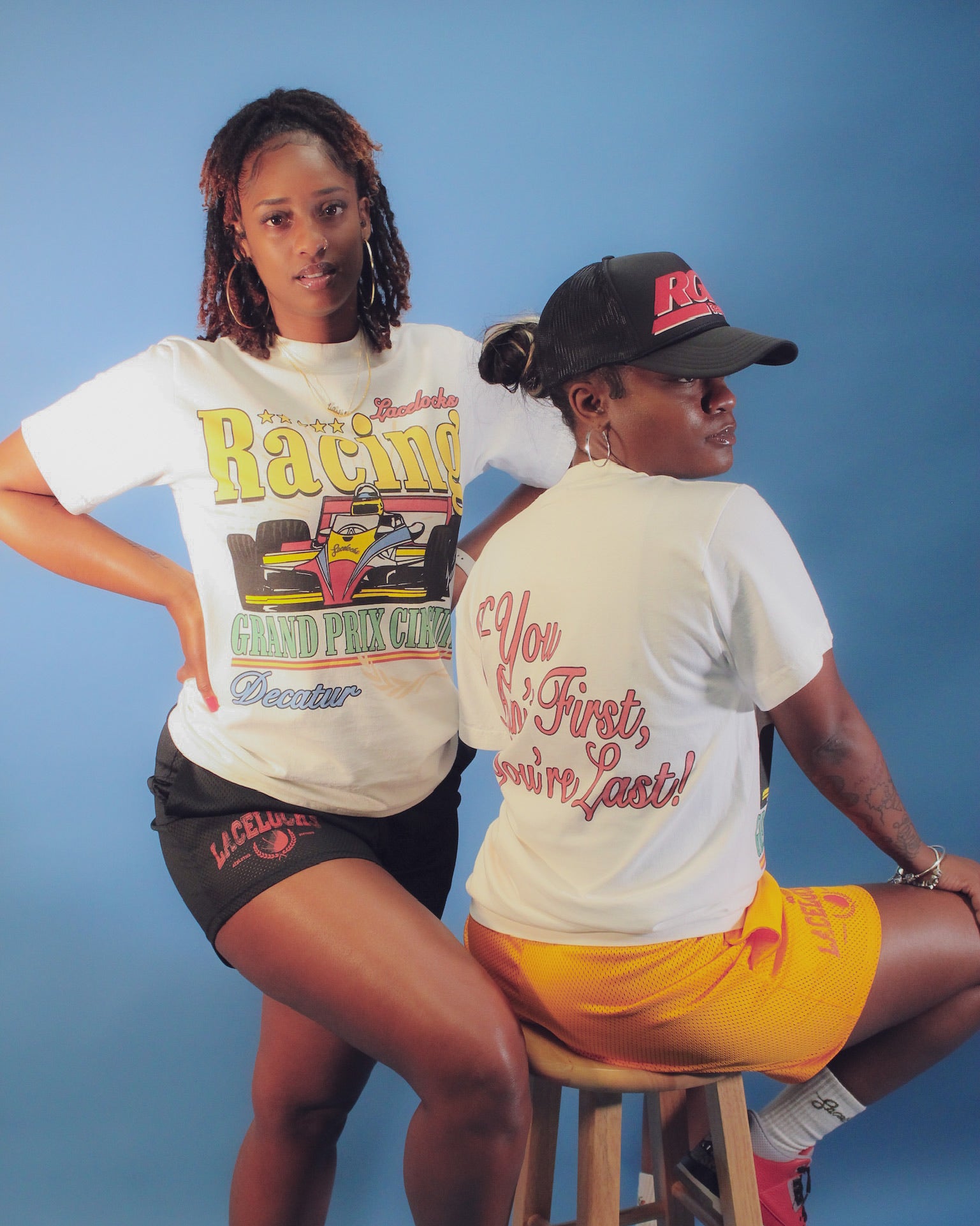 Lacelocks ‘Race’ Tee (2 Colors)