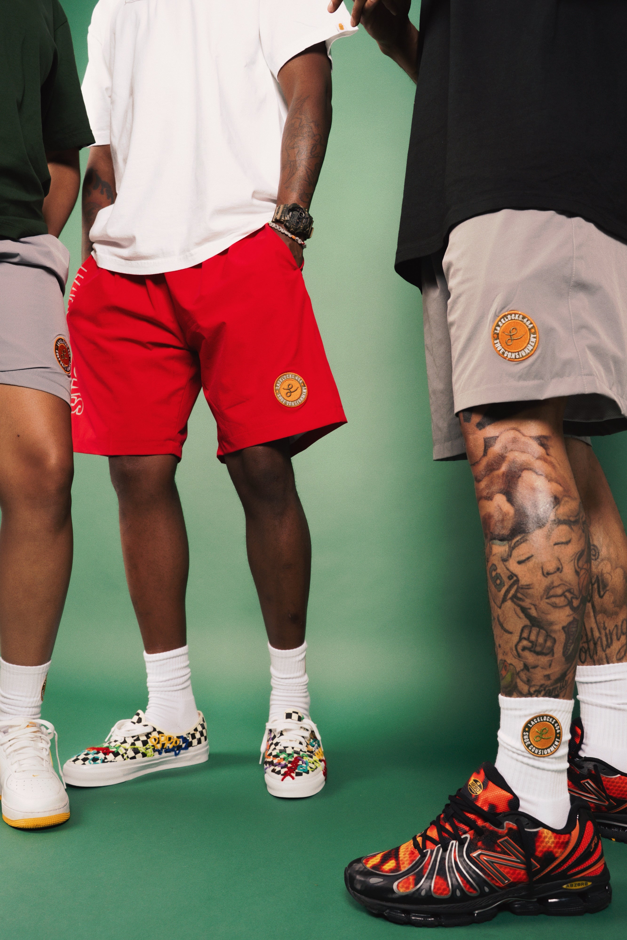 Lacelocks Reflective Shorts (2 colors)