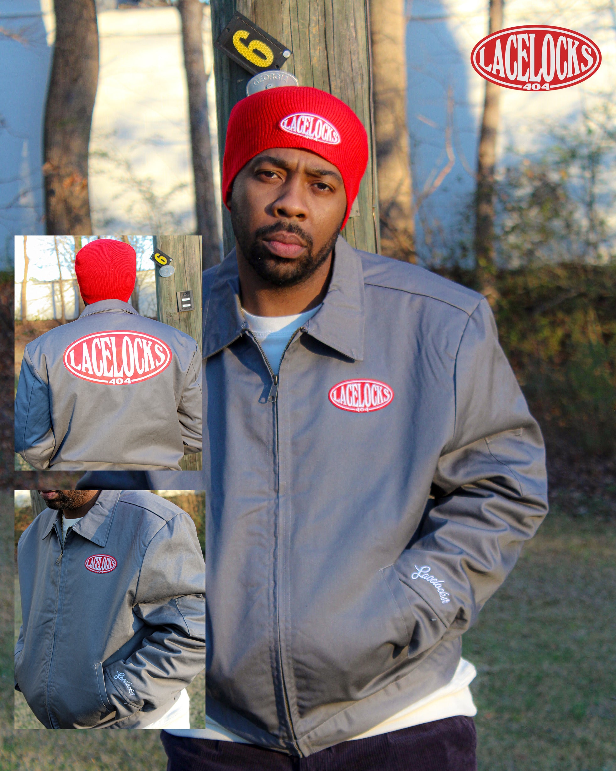 Lacelocks ‘Oval’ Work Jacket (3 colors)