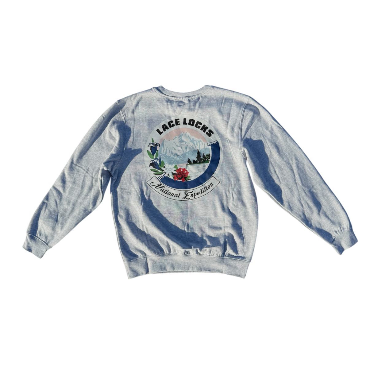 Nat’l Expedition Crewneck (Grey & Black)