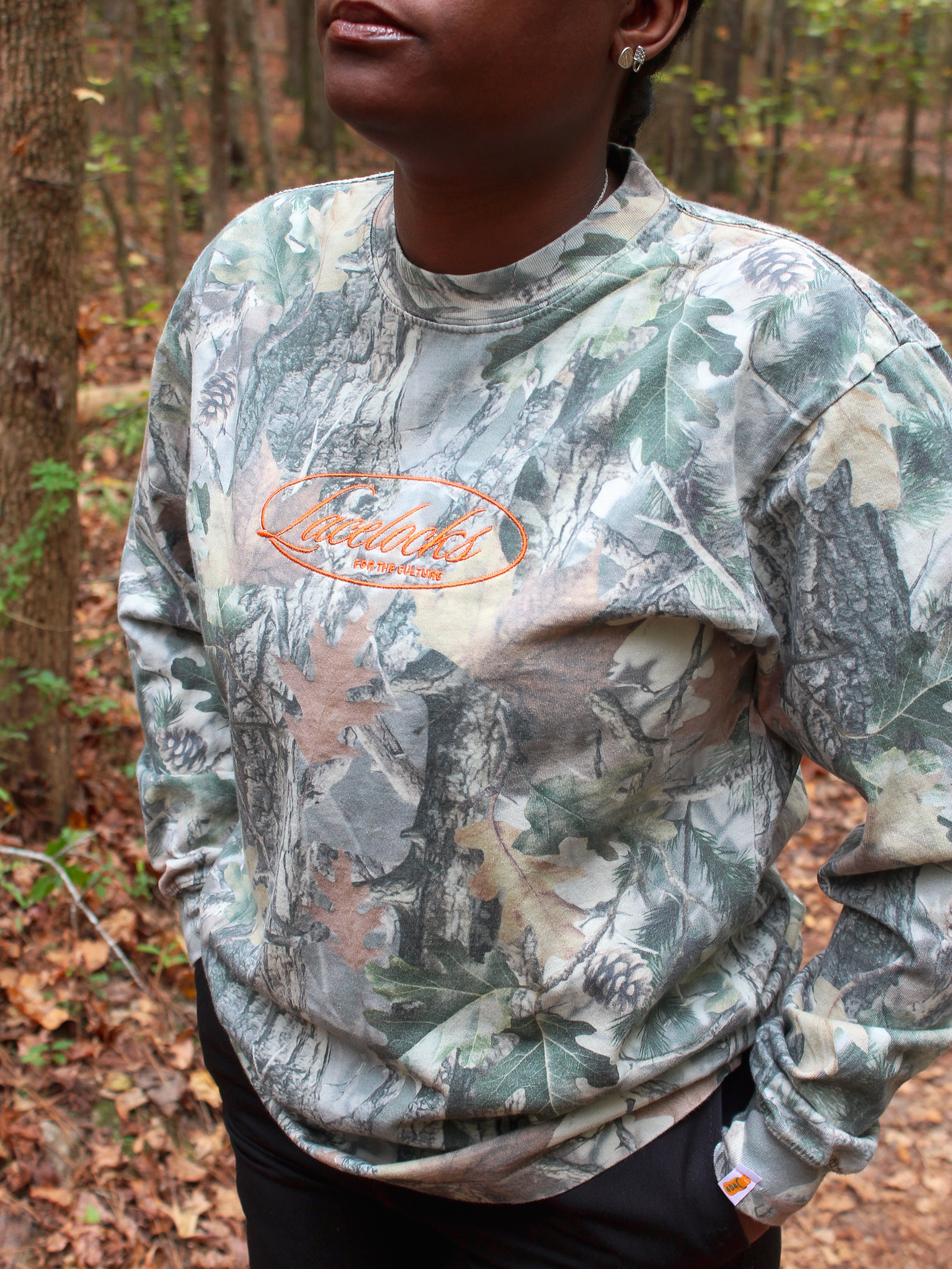 ‘Culture Oval’ Tree Camo LS