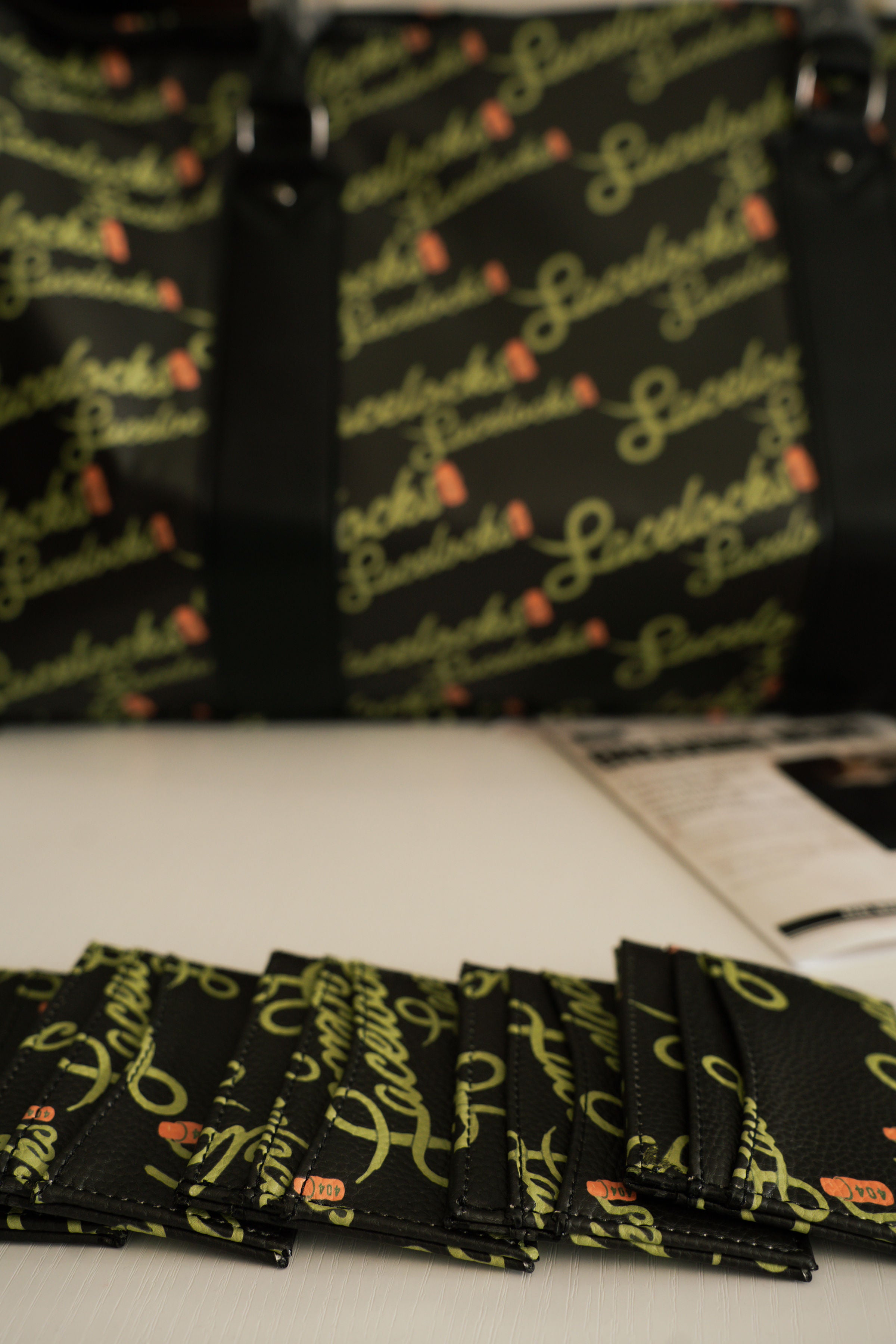 Lacelocks Leather Card Holder