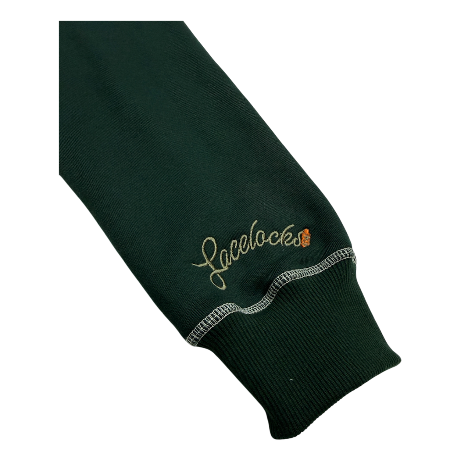 Contrast Stitch Crewneck (Green)