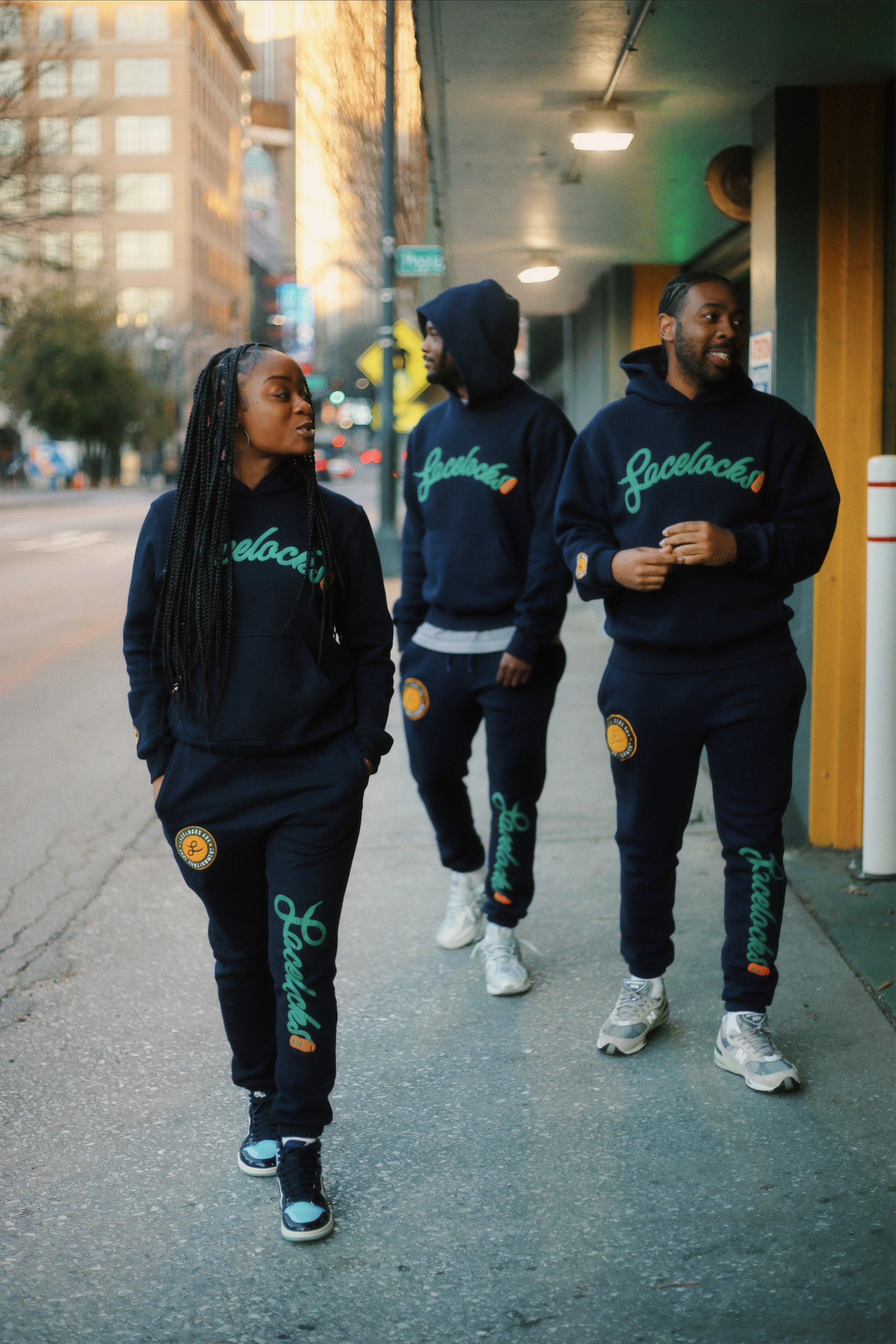Lacelocks "Signature" Sweatpants (Navy)