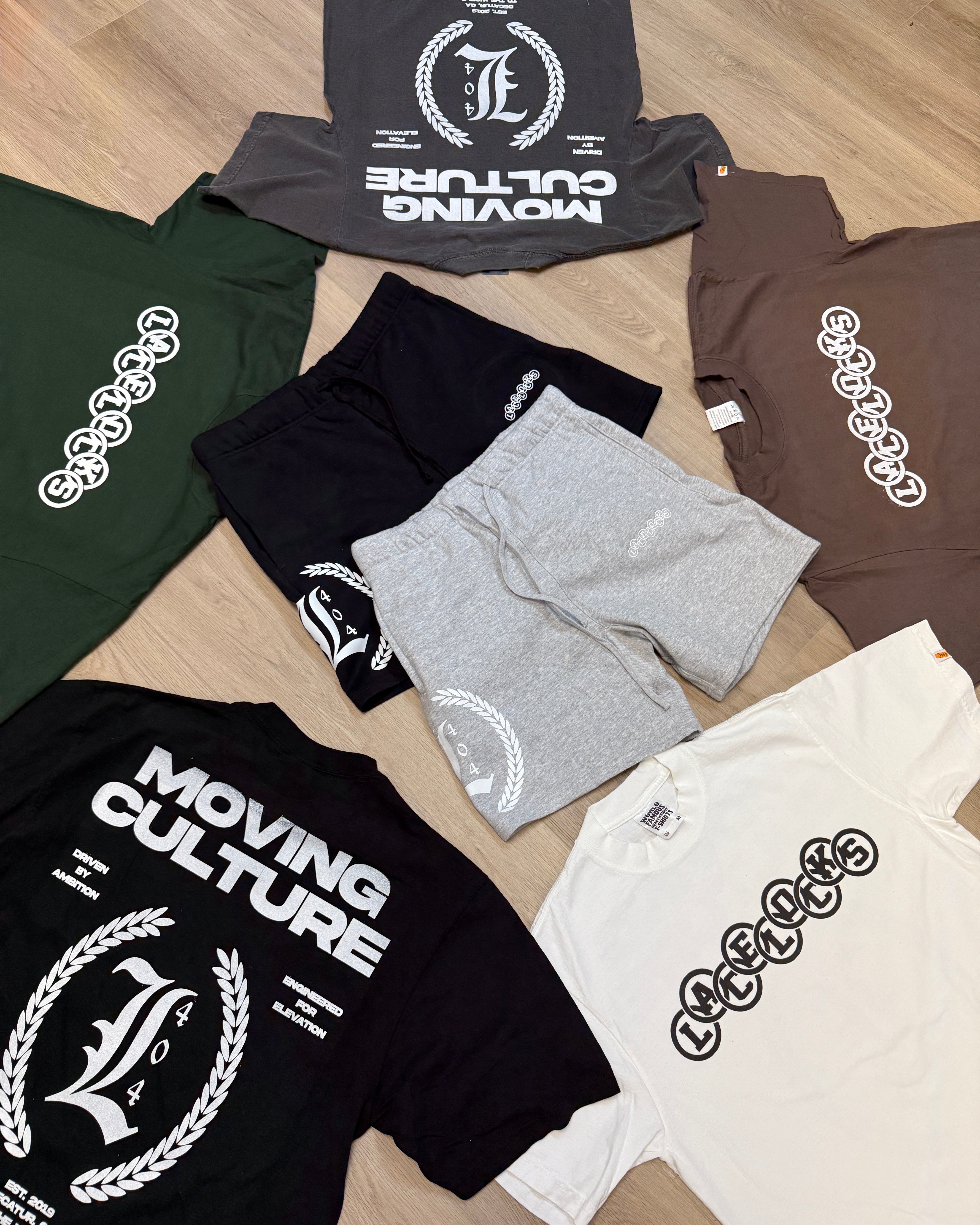 Lacelocks ‘Crest’ Shorts (2 colors)