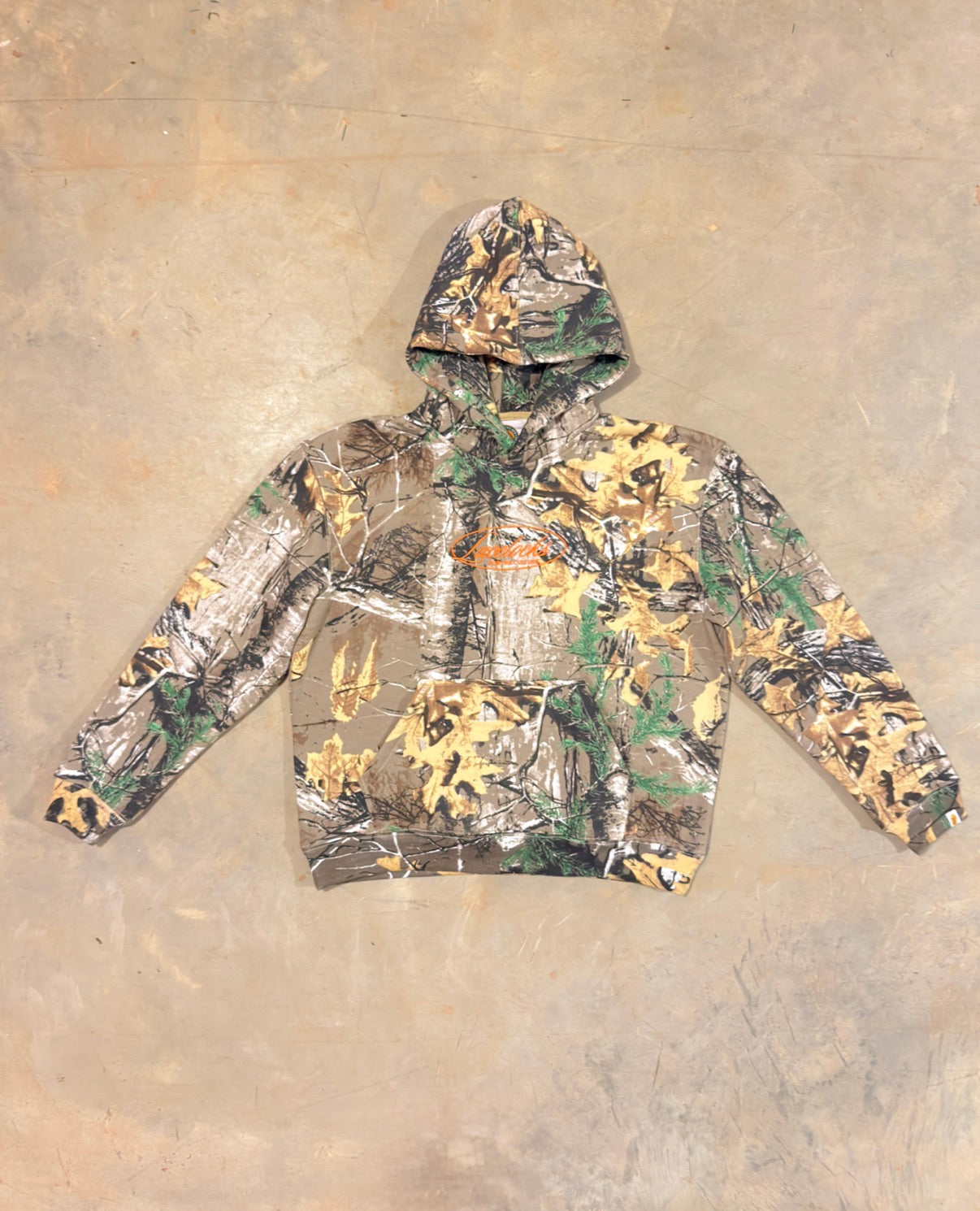 ‘Culture Oval’ Tree Camo Hoodie