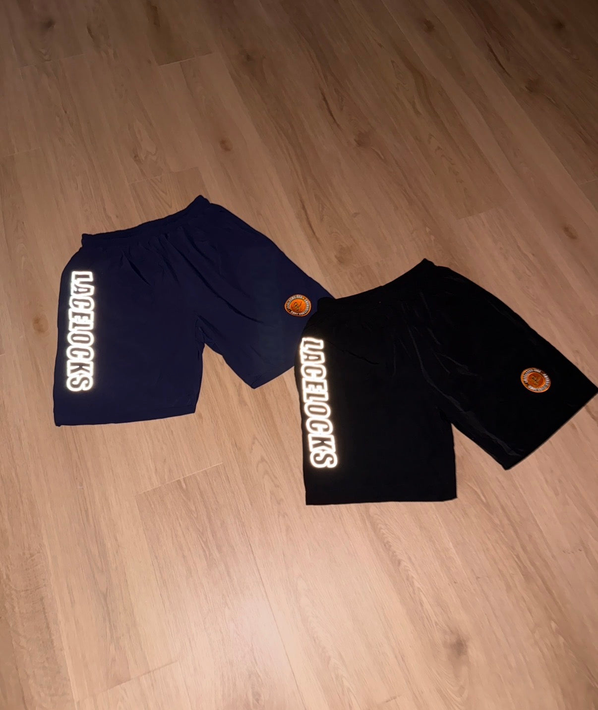 Lacelocks Reflective Shorts (Black)