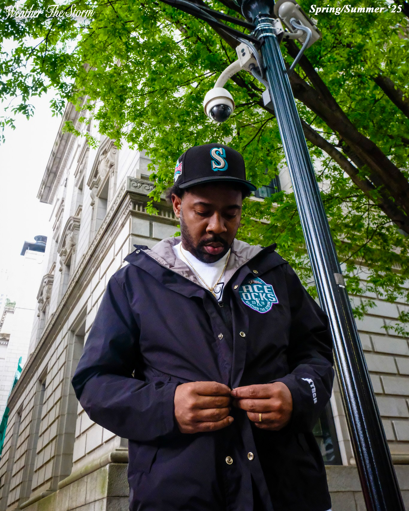 Lacelocks “WTS” Shell Jacket (Black)